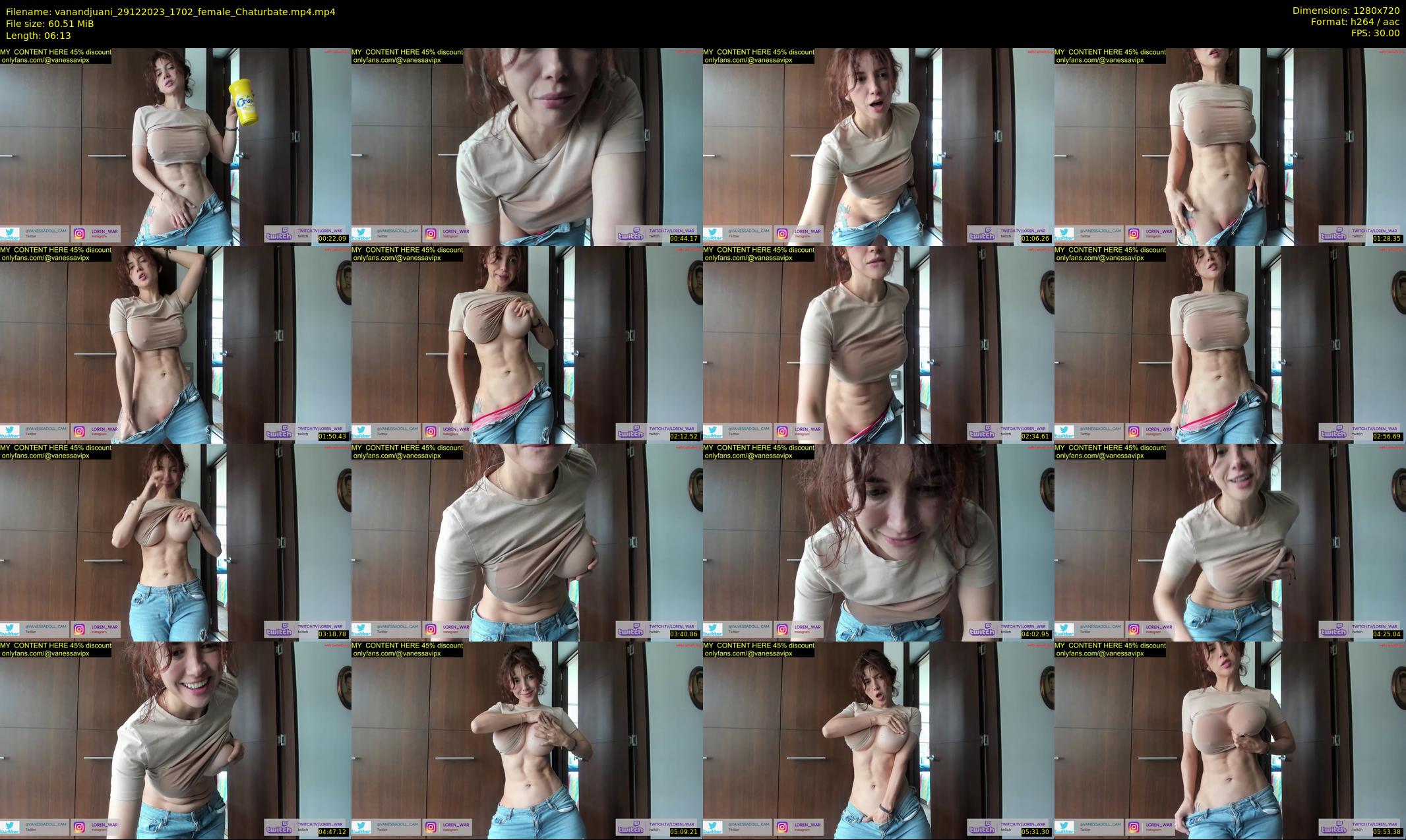 vanandjuani — 7 minute Chaturbate female cam show recording, 720p, Dec 29, 2023