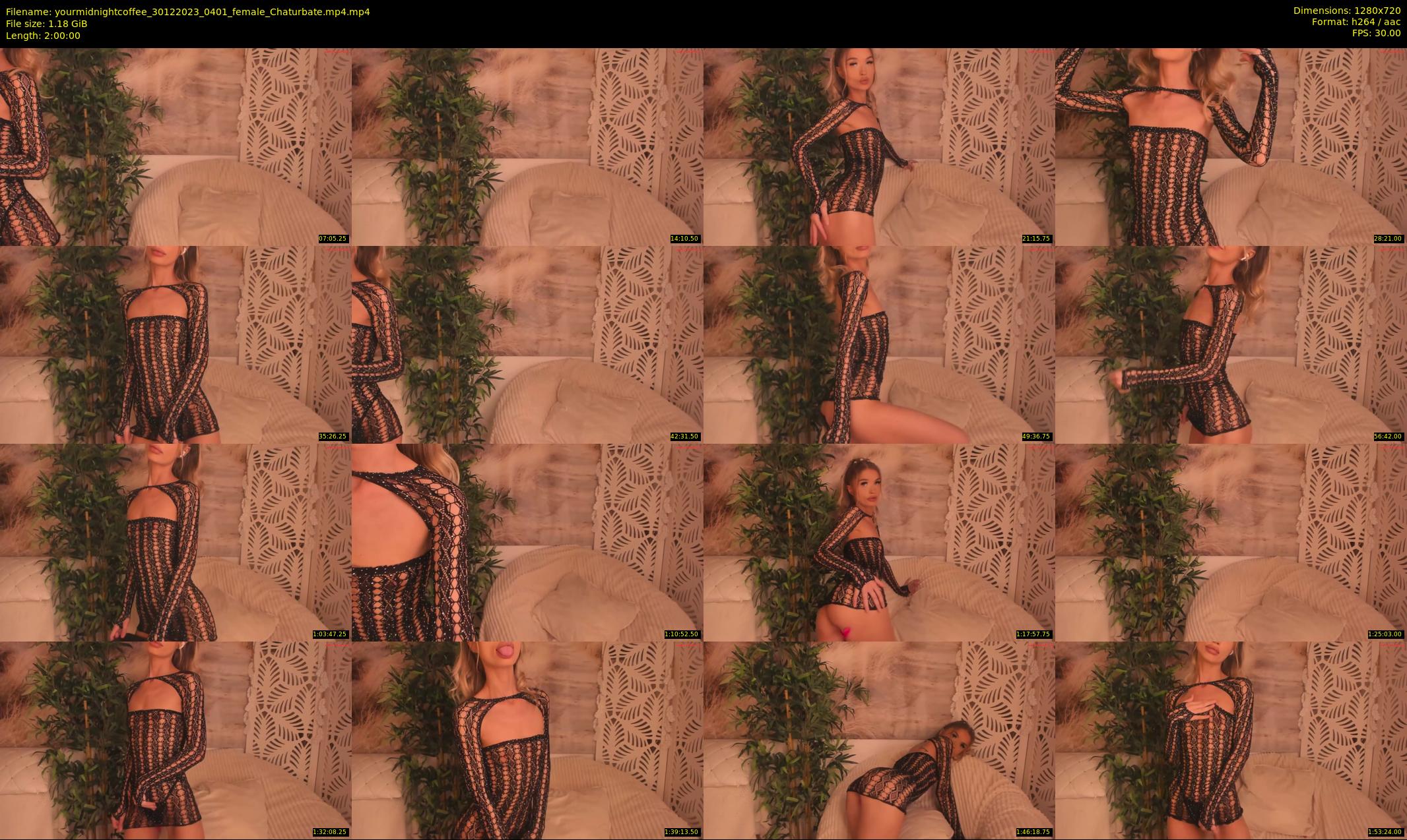 yourmidnightcoffee — 120 minute Chaturbate female cam show recording, 720p, Dec 30, 2023