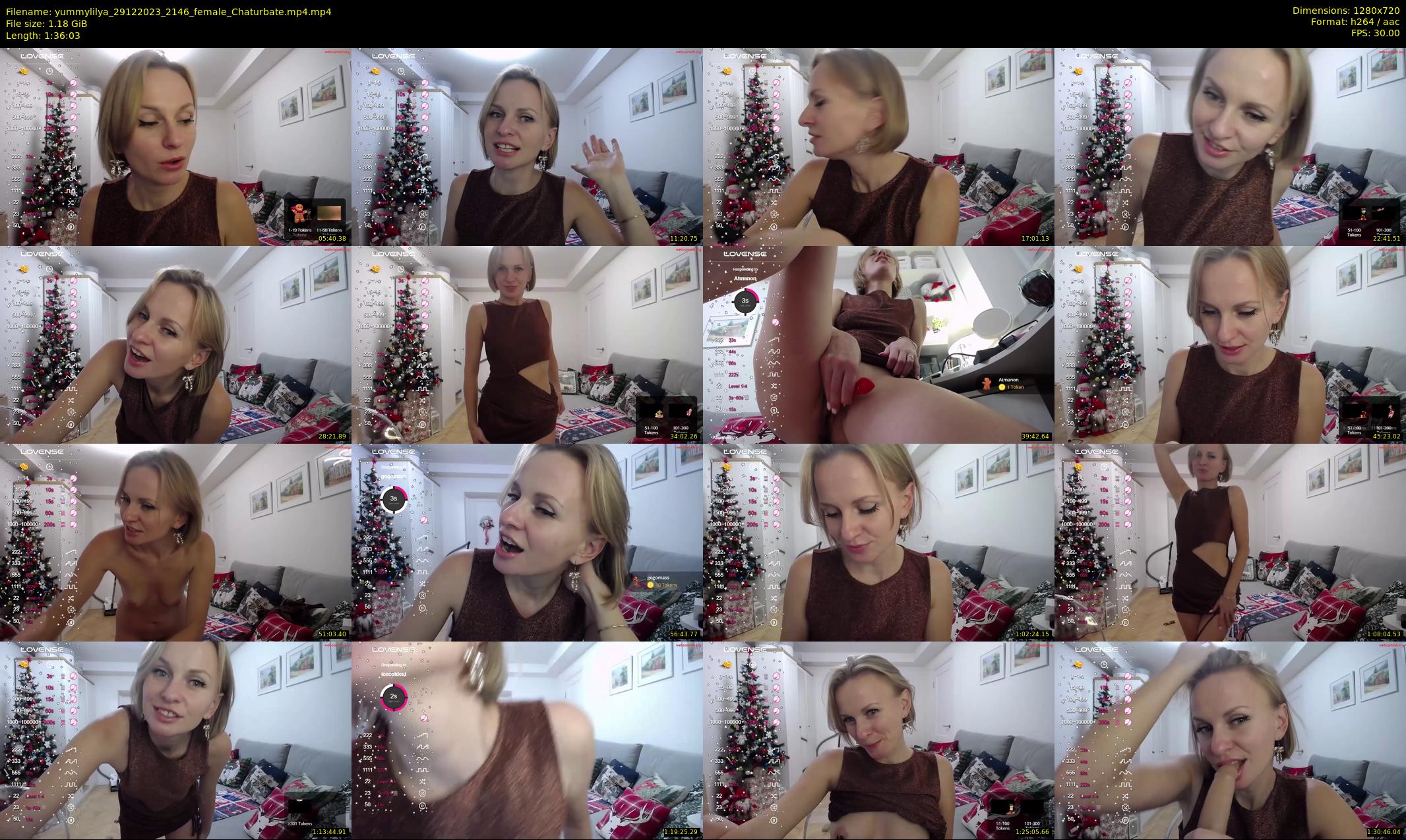 yummylilya — 97 minute Chaturbate female cam show recording, 720p, Dec 29, 2023