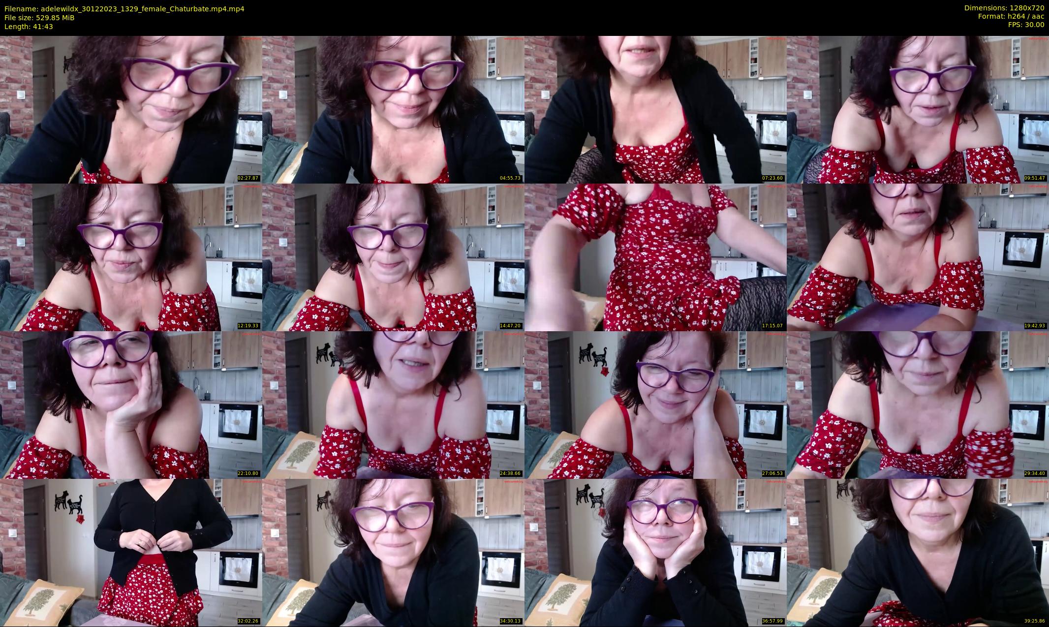 adelewildx — 42 minute Chaturbate female cam show recording, 720p, Dec 30, 2023