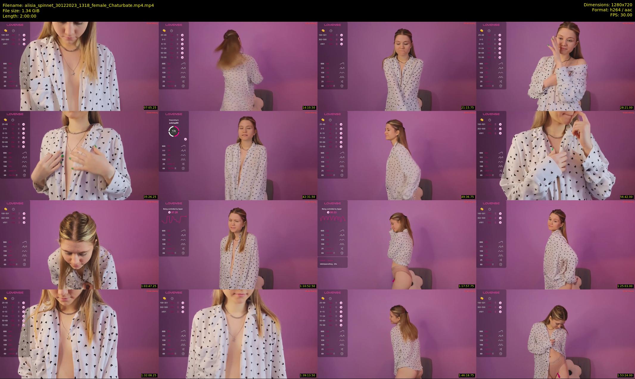 alisia_spinnet — 120 minute Chaturbate female cam show recording, 720p, Dec 30, 2023