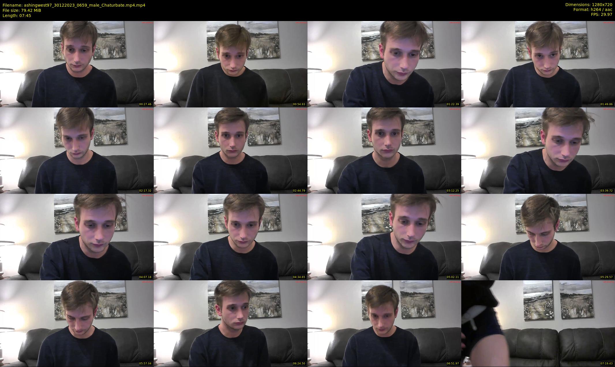 ashingwest97 — 8 minute Chaturbate male cam show recording, 720p, Dec 30, 2023
