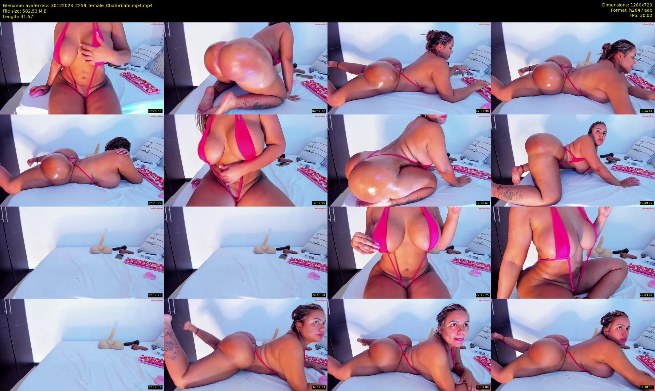 avaferrera — 42 minute Chaturbate female cam show recording, 720p, Dec 30, 2023