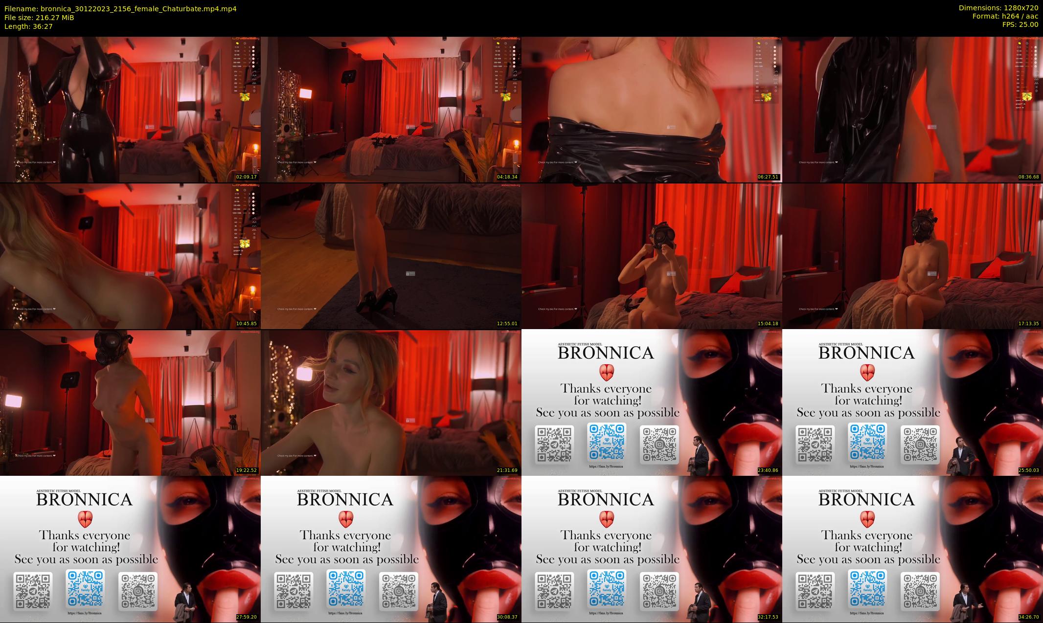 bronnica — 37 minute Chaturbate female cam show recording, 720p, Dec 30, 2023