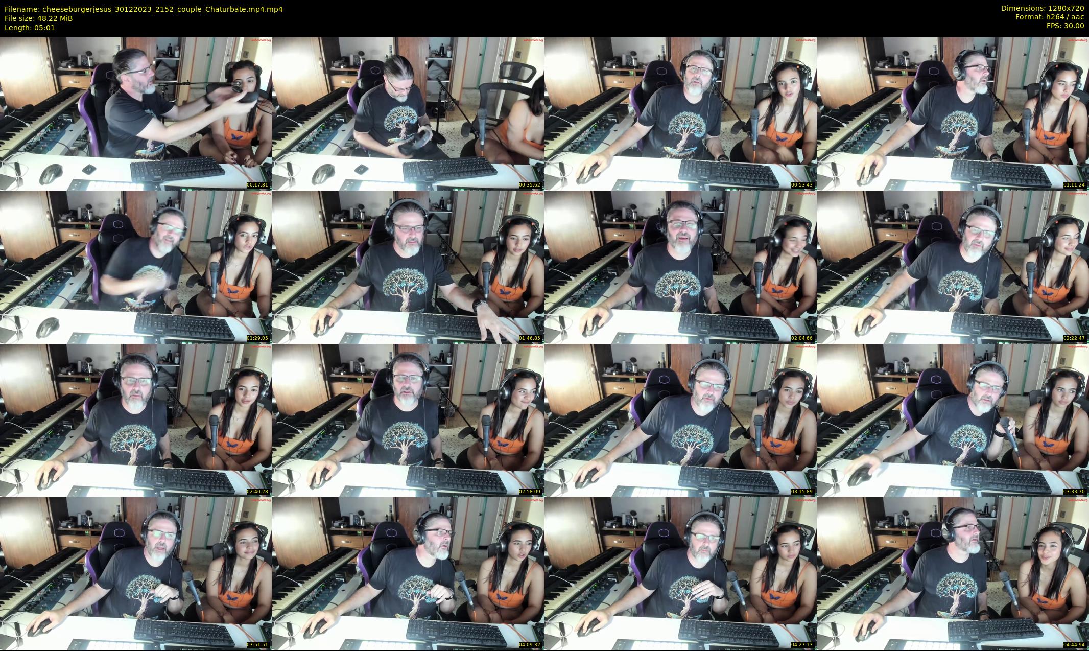cheeseburgerjesus — 6 minute Chaturbate couple cam show recording, 720p, Dec 30, 2023