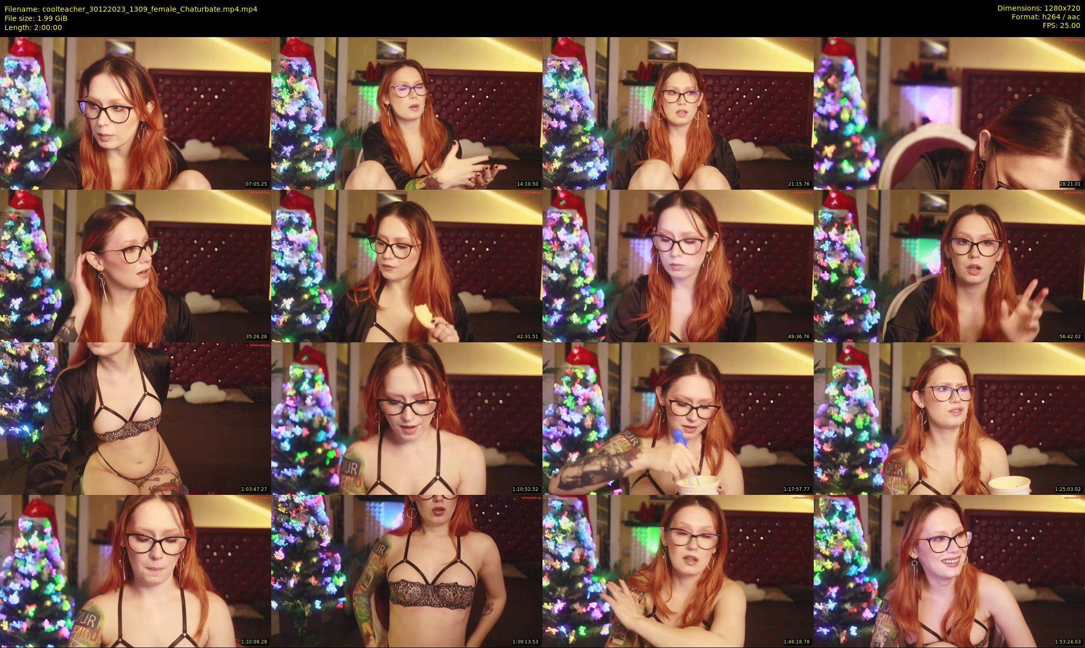 coolteacher — 120 minute Chaturbate female cam show recording, 720p, Dec 30, 2023