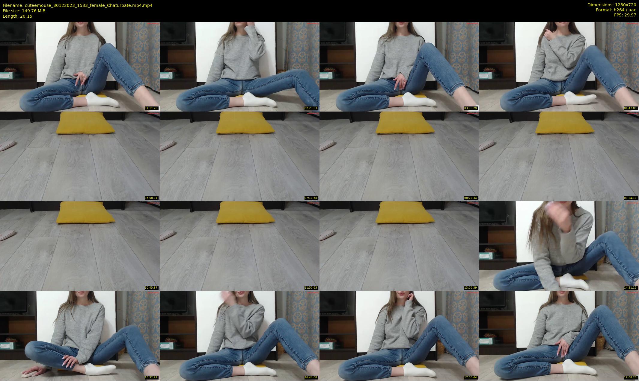cuteemouse — 21 minute Chaturbate female cam show recording, 720p, Dec 30, 2023