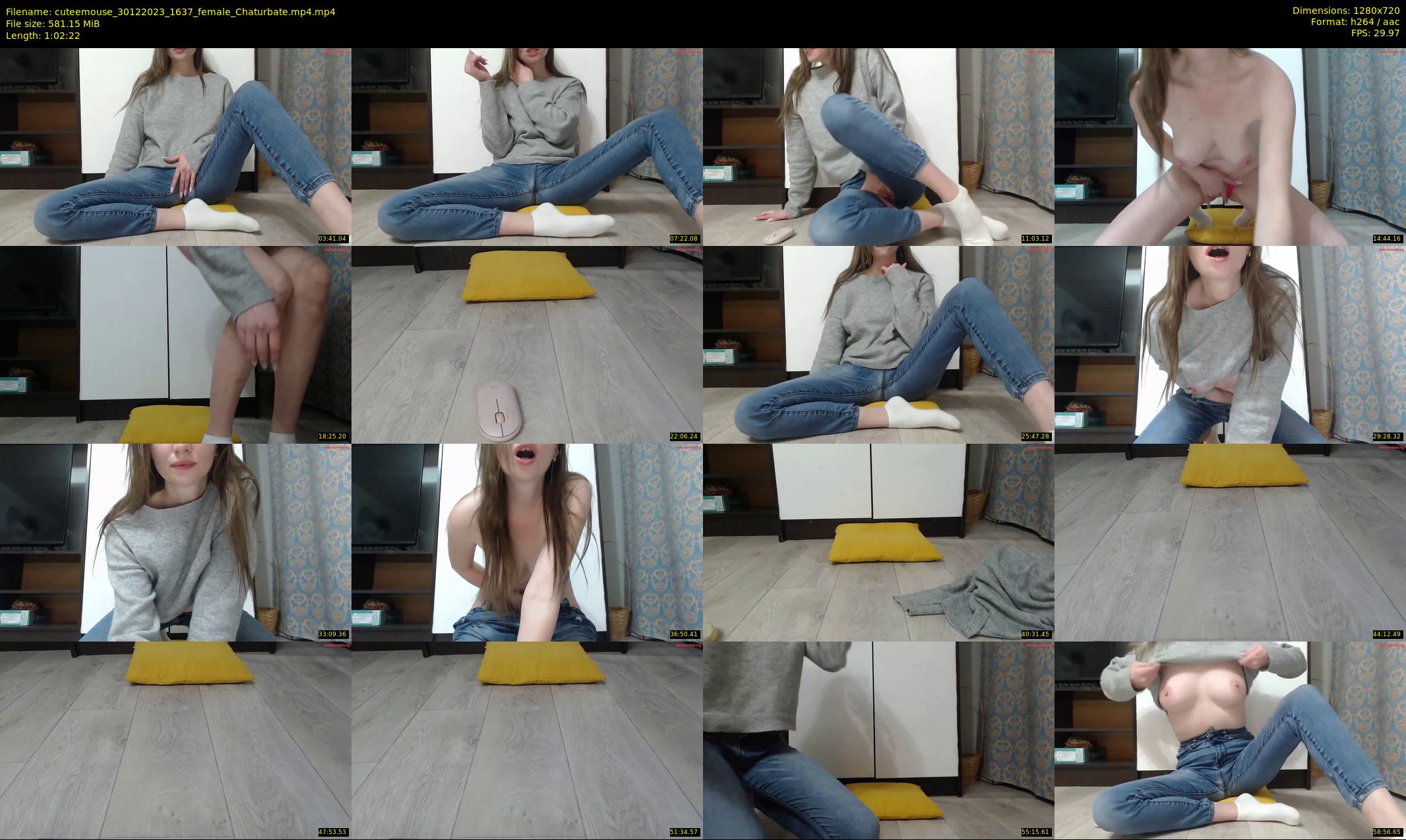 cuteemouse — 63 minute Chaturbate female cam show recording, 720p, Dec 30, 2023