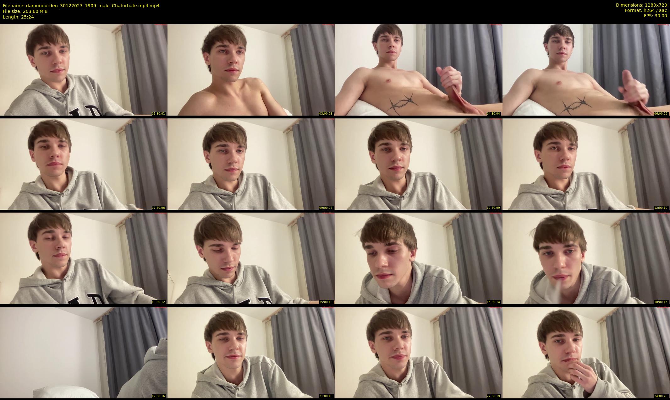 damondurden — 26 minute Chaturbate male cam show recording, 720p, Dec 30, 2023