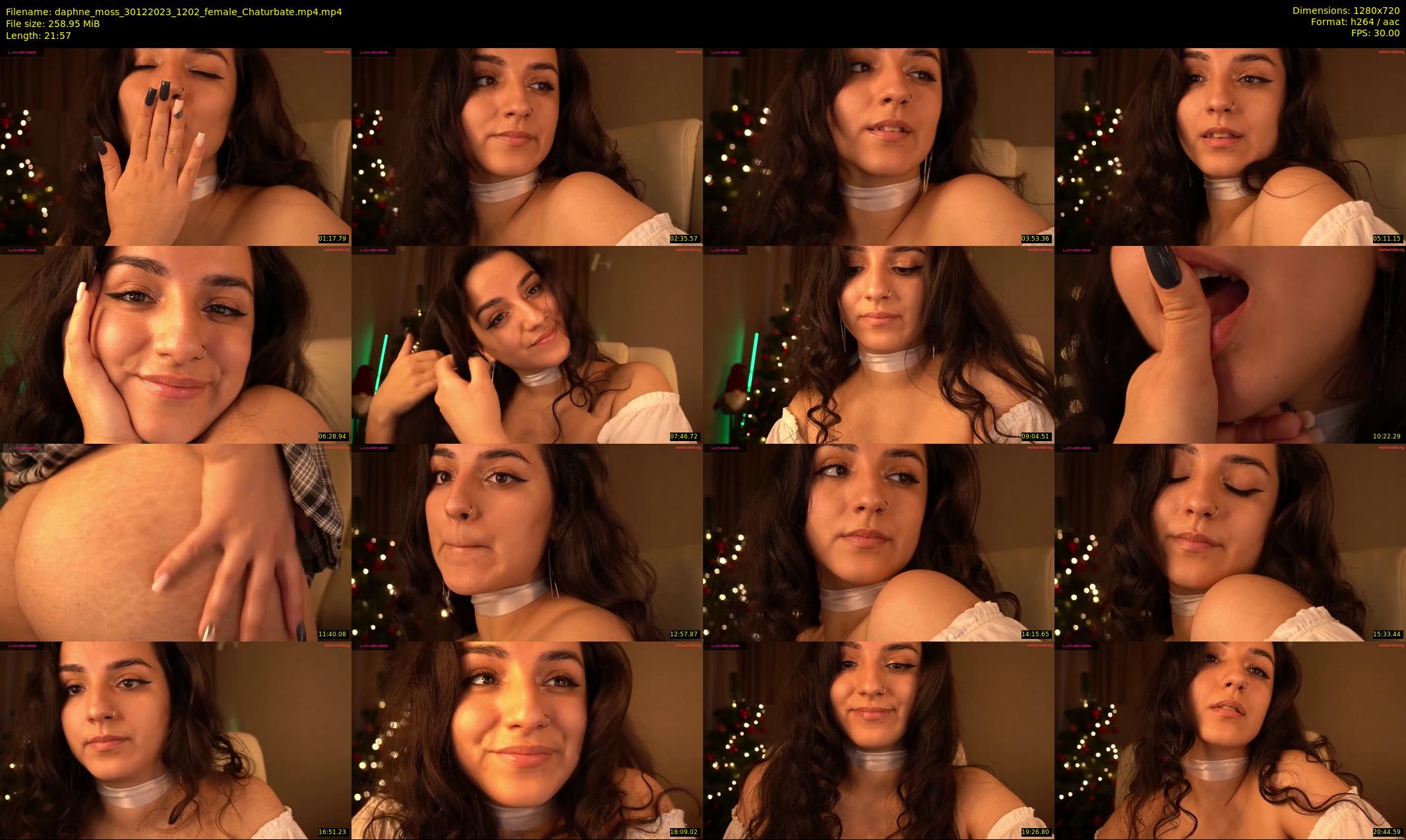 daphne_moss — 22 minute Chaturbate female cam show recording, 720p, Dec 30, 2023