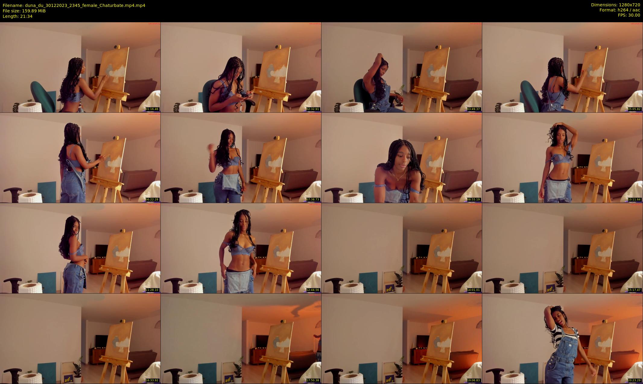 duna_du — 22 minute Chaturbate female cam show recording, 720p, Dec 30, 2023