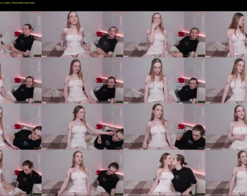 duomoon — 85 minute Chaturbate couple cam show recording, 720p, Dec 30, 2023