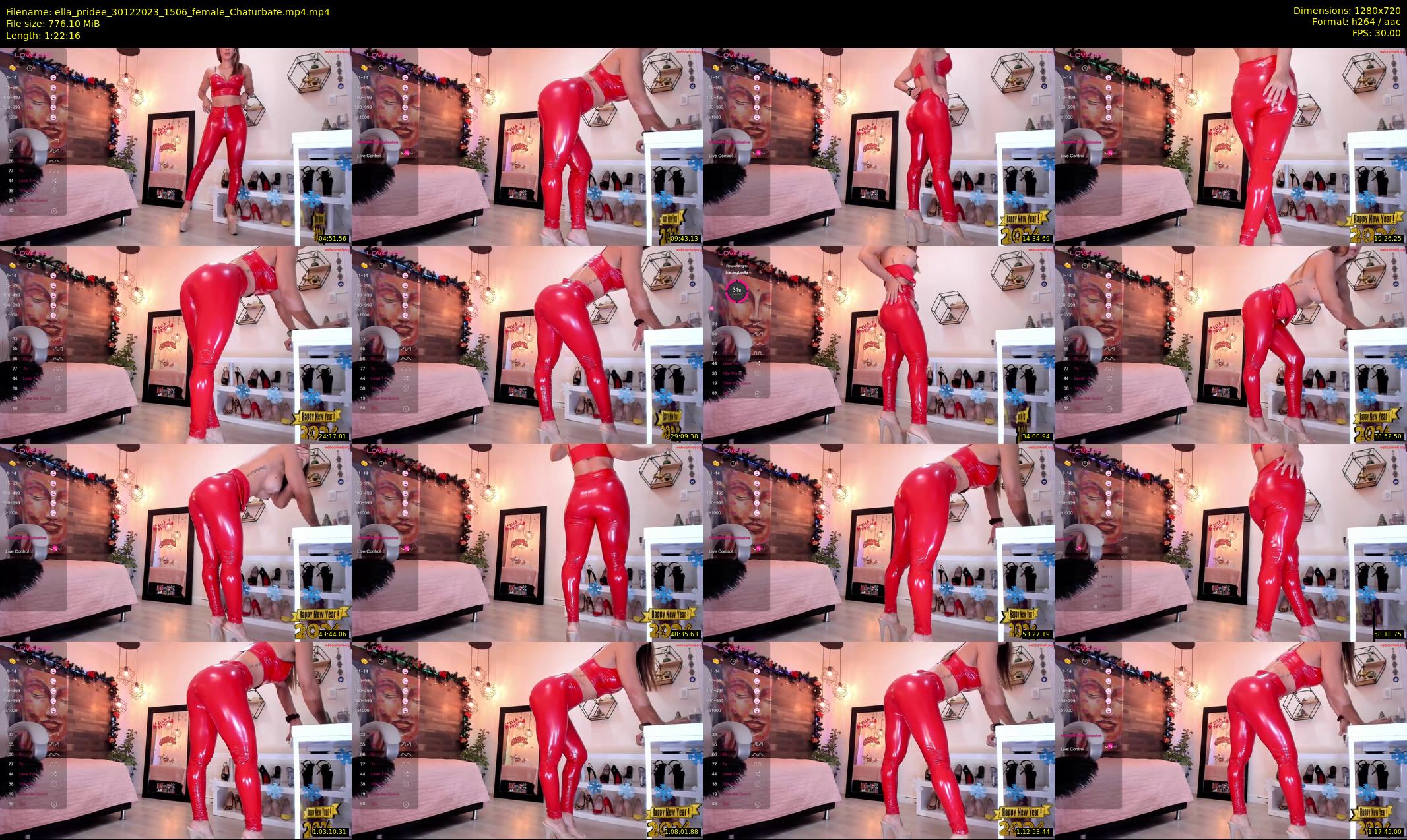 ella_pridee — 83 minute Chaturbate female cam show recording, 720p, Dec 30, 2023