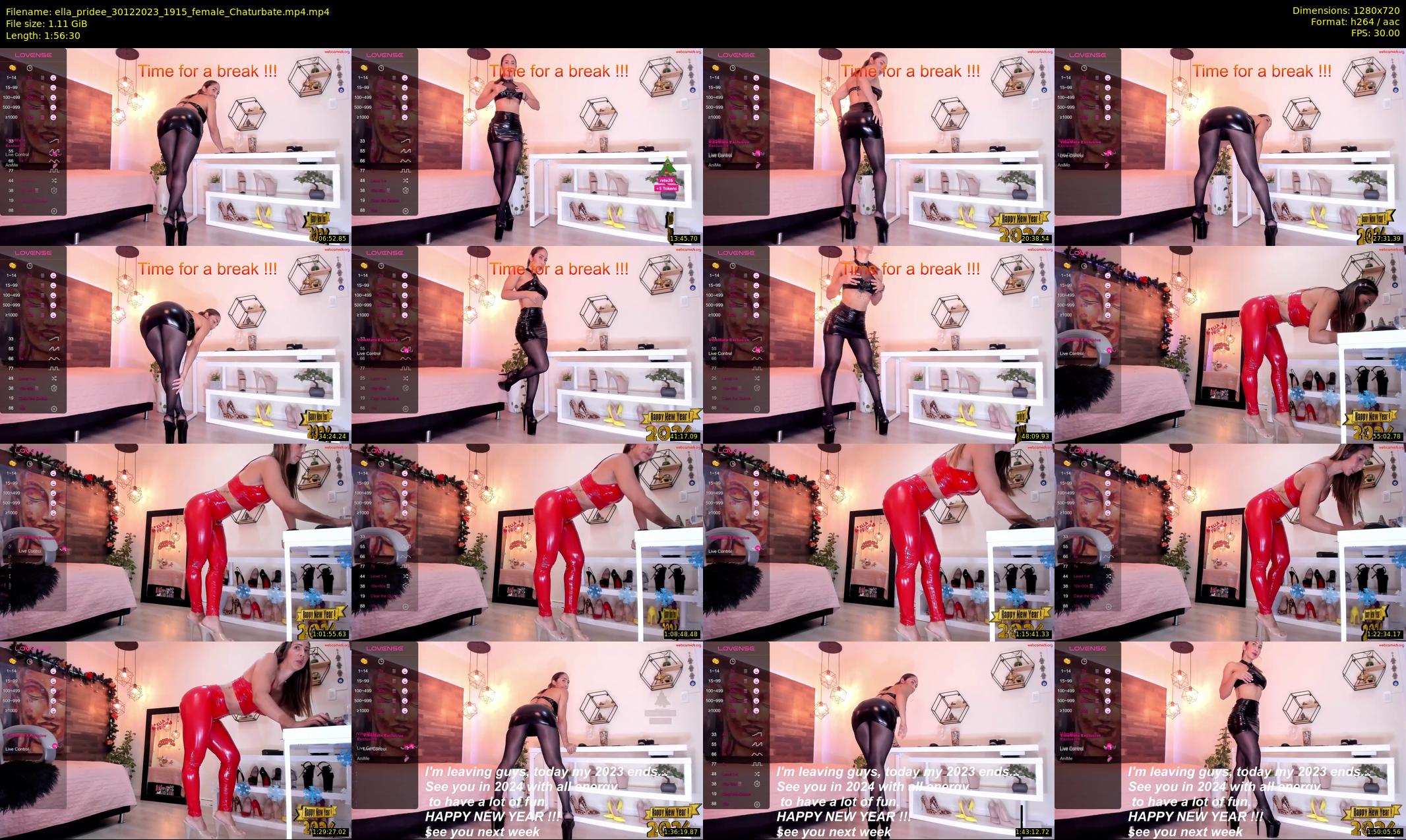 ella_pridee — 117 minute Chaturbate female cam show recording, 720p, Dec 30, 2023