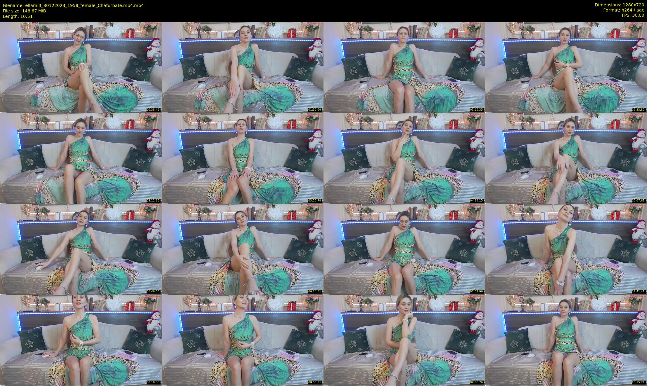ellamilf — 11 minute Chaturbate female cam show recording, 720p, Dec 30, 2023