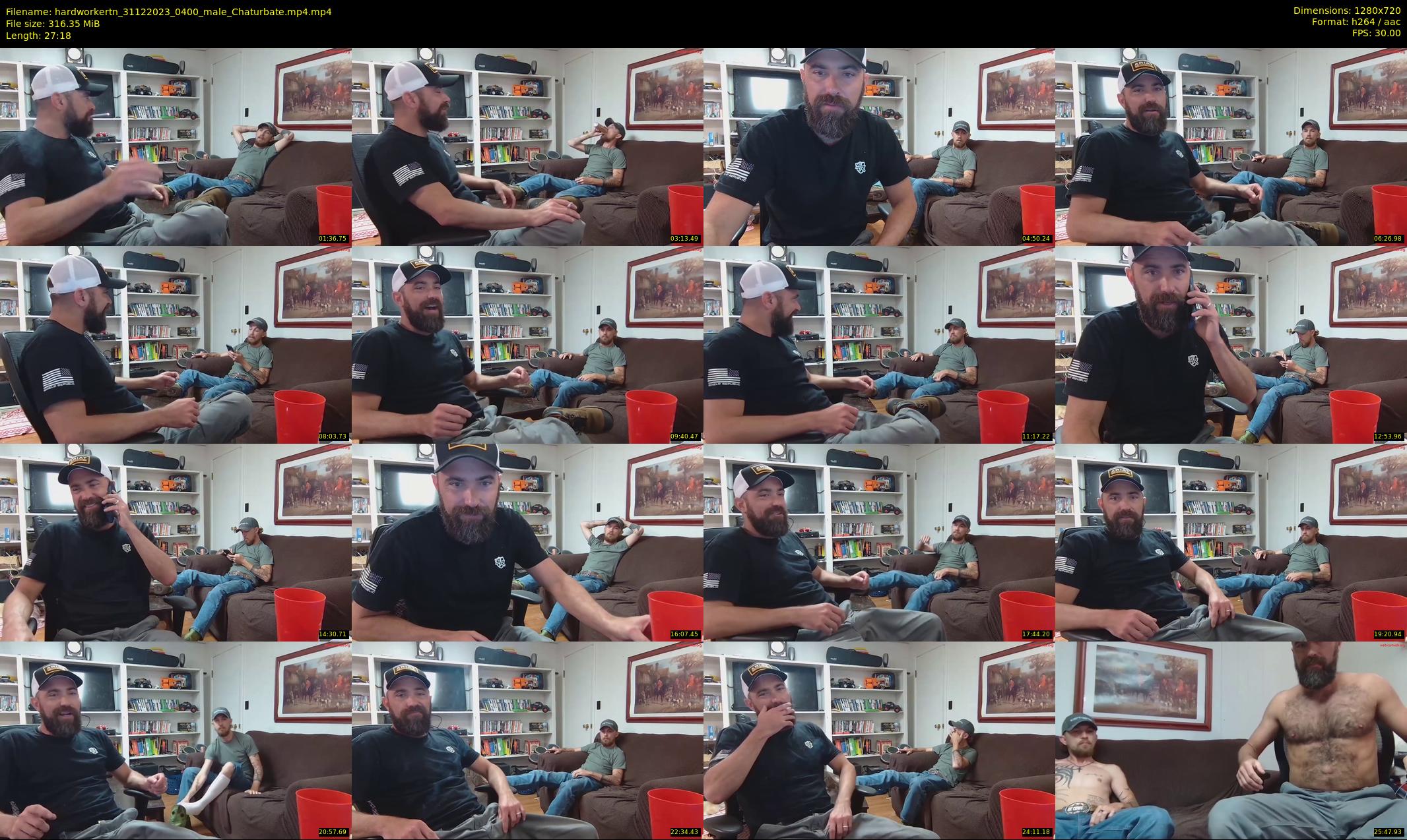 hardworkertn — 28 minute Chaturbate male cam show recording, 720p, Dec 31, 2023