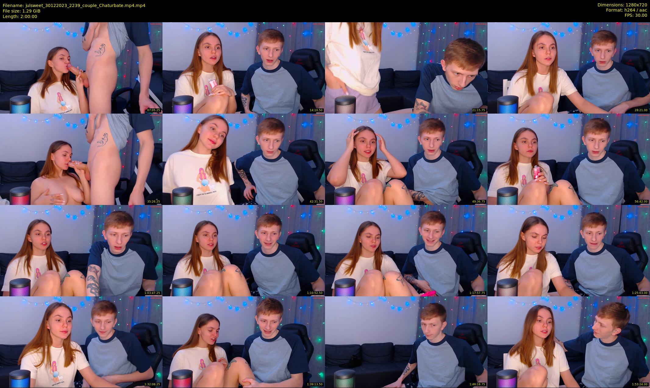 julsweet — 120 minute Chaturbate male cam show recording, 720p, Dec 30, 2023