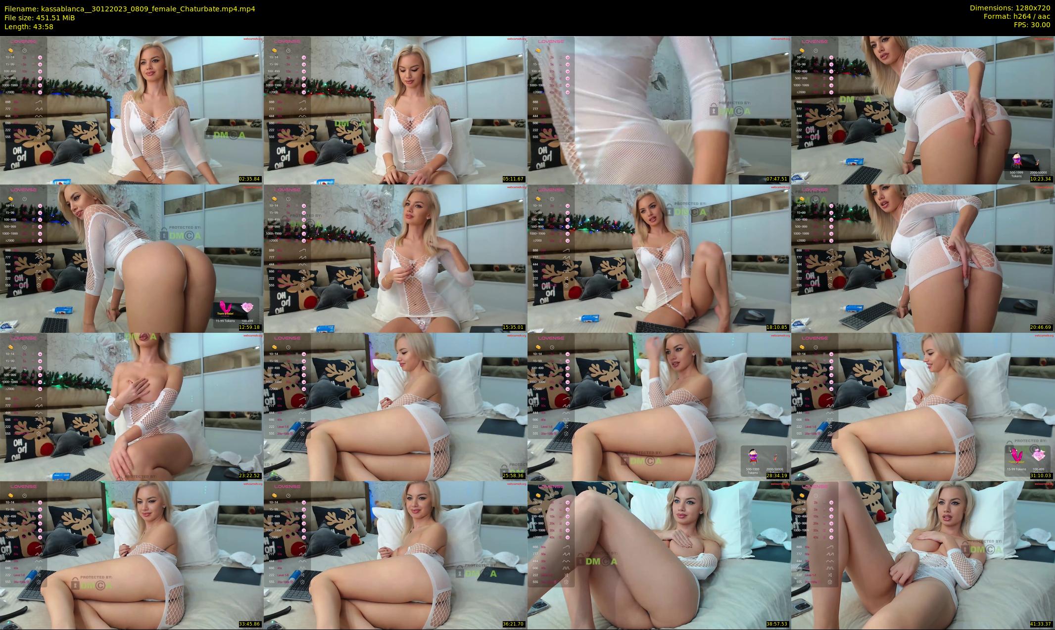 kassablanca_ — 44 minute Chaturbate female cam show recording, 720p, Dec 30, 2023