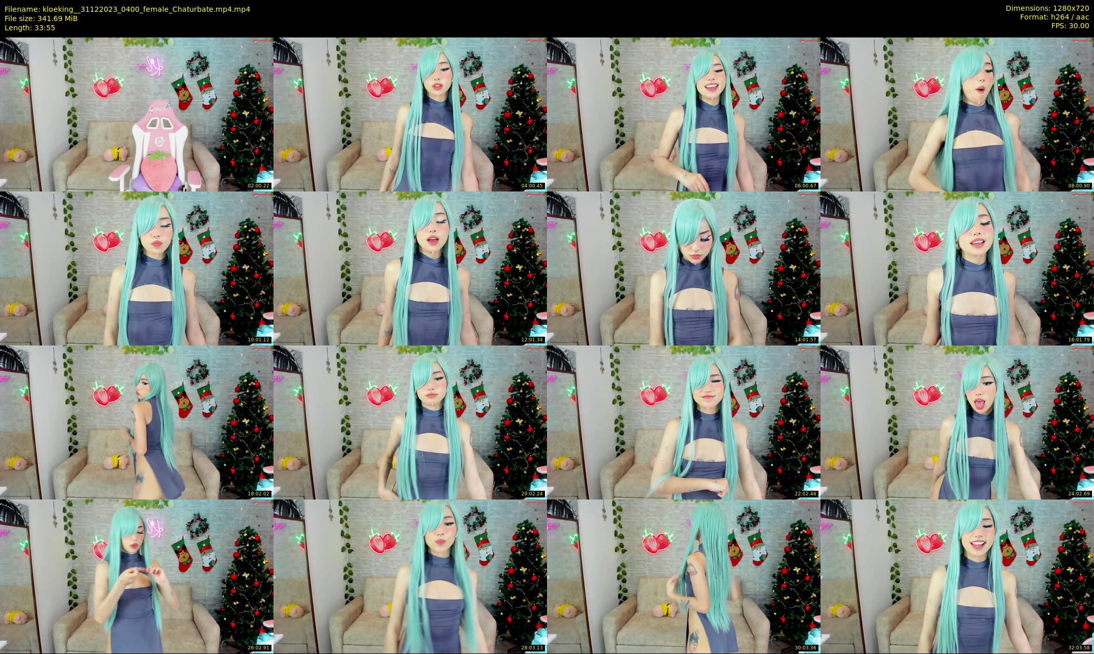 kloeking_ — 34 minute Chaturbate female cam show recording, 720p, Dec 31, 2023
