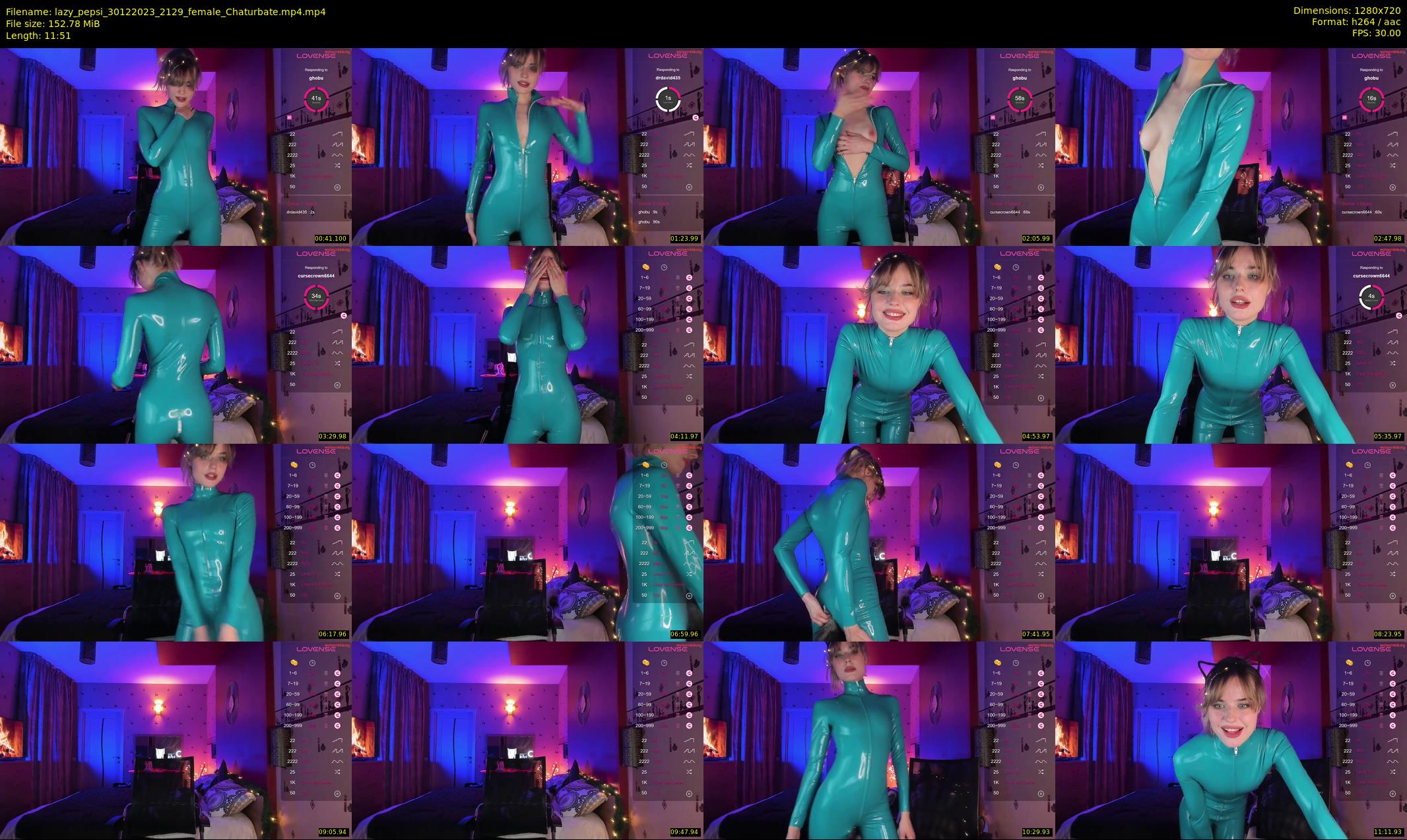 lazy_pepsi — 12 minute Chaturbate female cam show recording, 720p, Dec 30, 2023