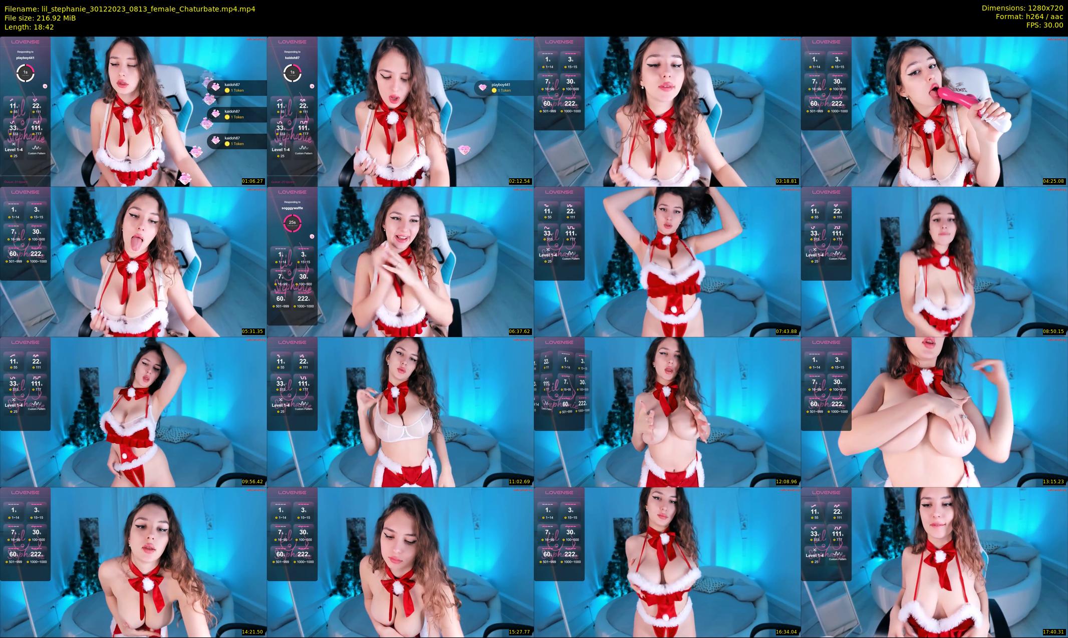 lil_stephanie — 19 minute Chaturbate female cam show recording, 720p, Dec 30, 2023