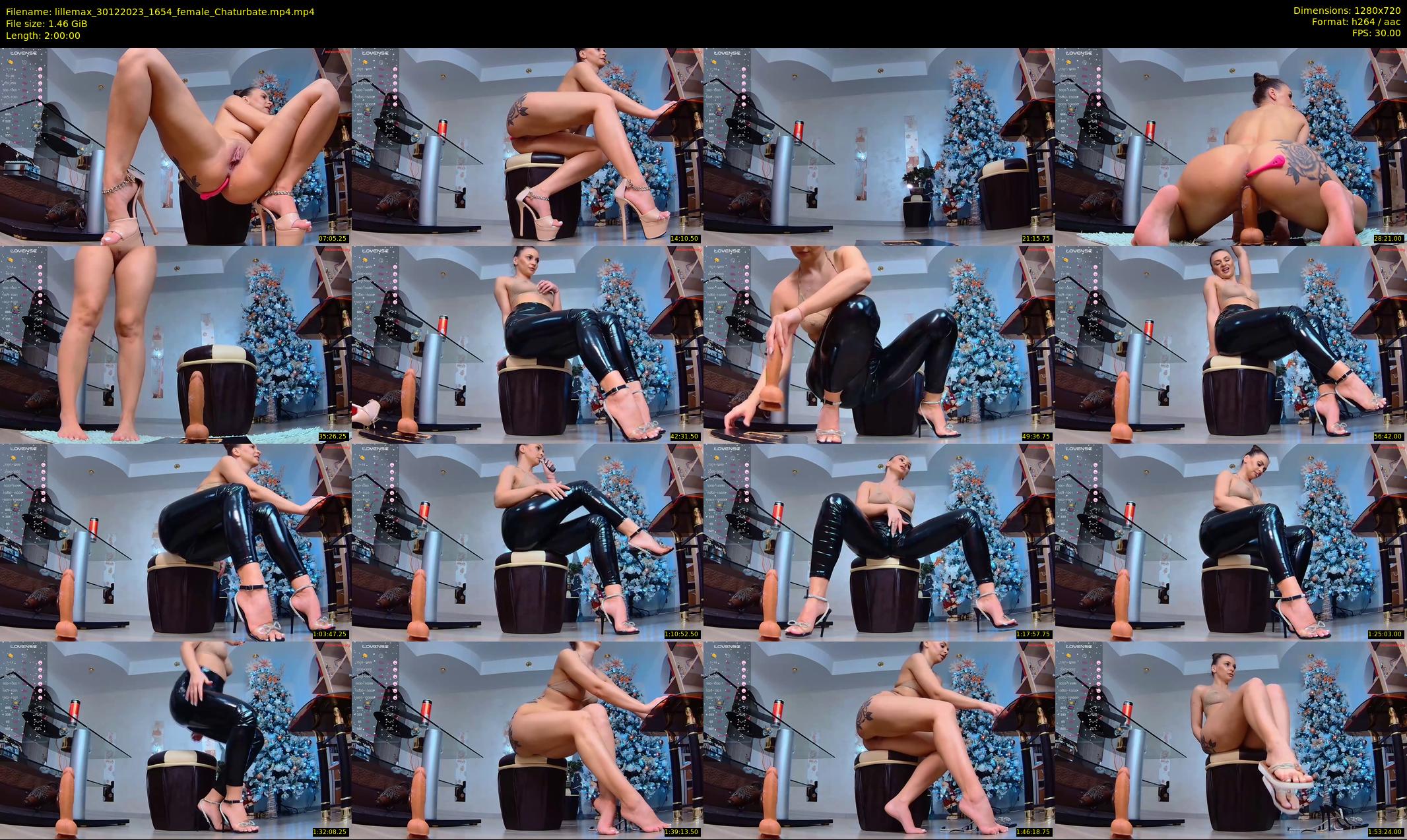 lillemax — 120 minute Chaturbate female cam show recording, 720p, Dec 30, 2023