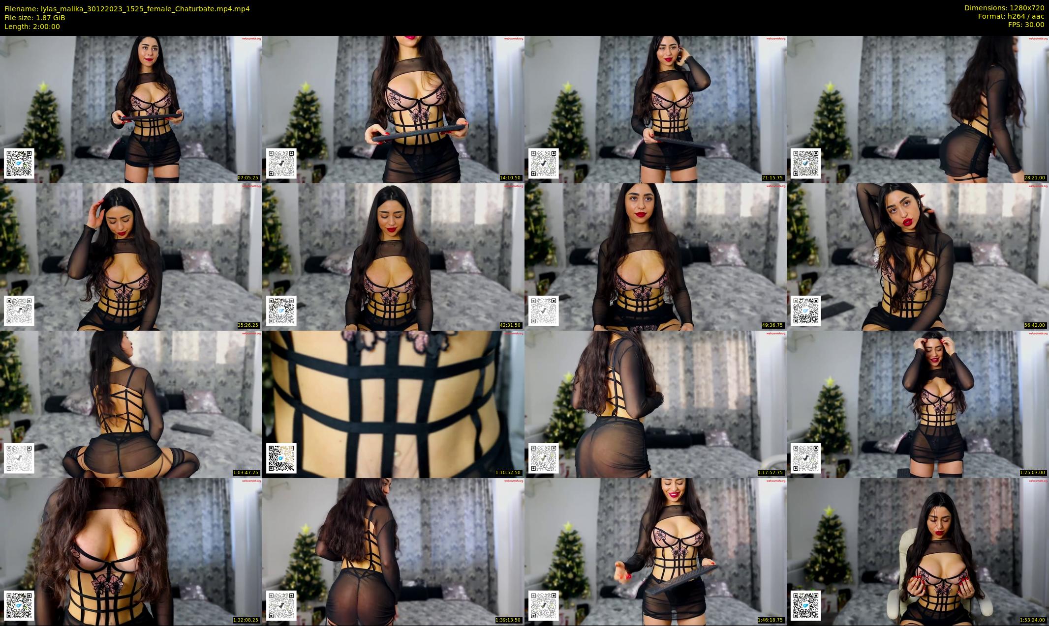 lylas_malika — 120 minute Chaturbate female cam show recording, 720p, Dec 30, 2023