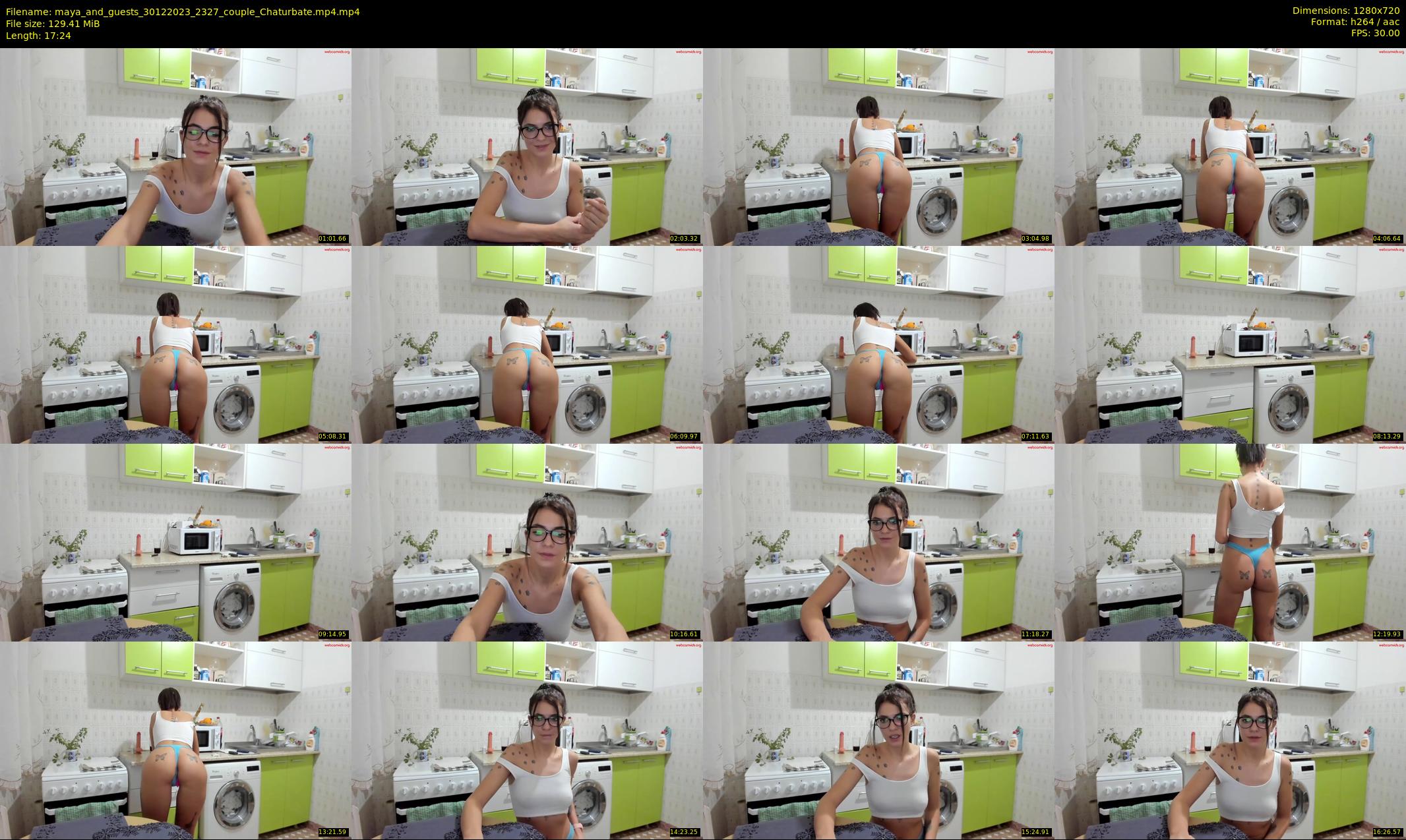 maya_and_guests — 18 minute Chaturbate couple cam show recording, 720p, Dec 30, 2023