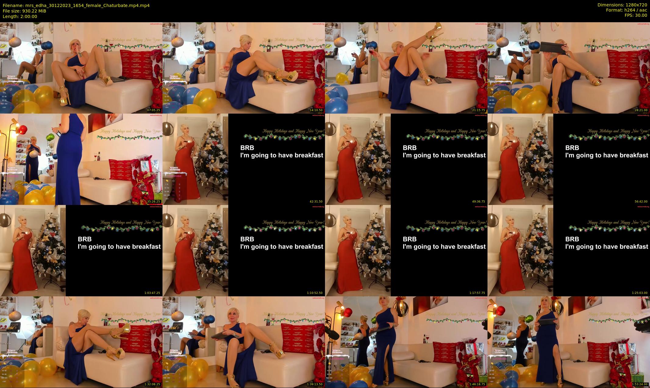 mrs_edha — 120 minute Chaturbate female cam show recording, 720p, Dec 30, 2023