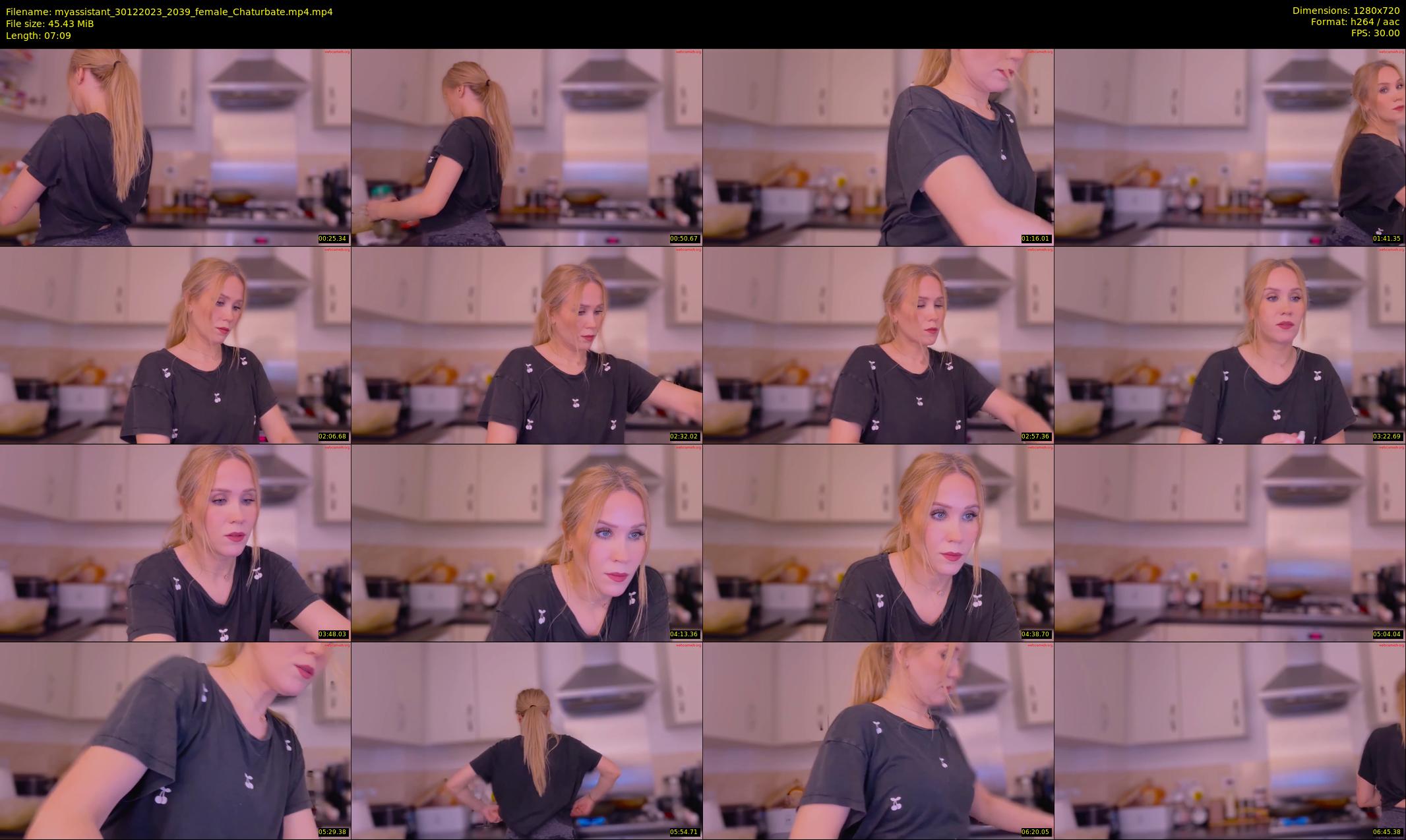 myassistant — 8 minute Chaturbate female cam show recording, 720p, Dec 30, 2023
