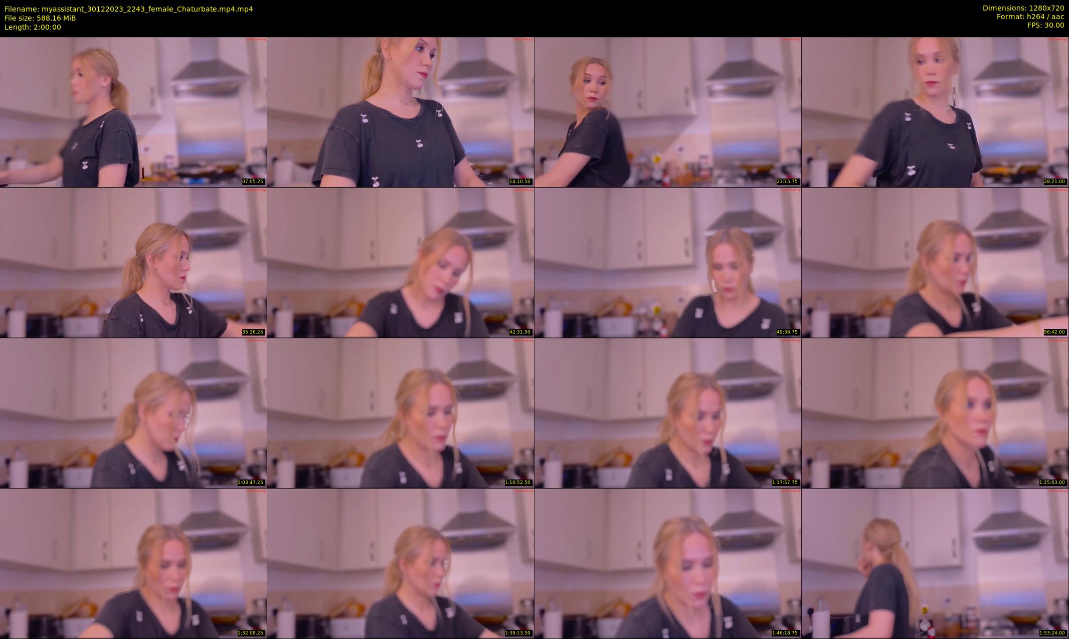myassistant — 120 minute Chaturbate female cam show recording, 720p, Dec 30, 2023