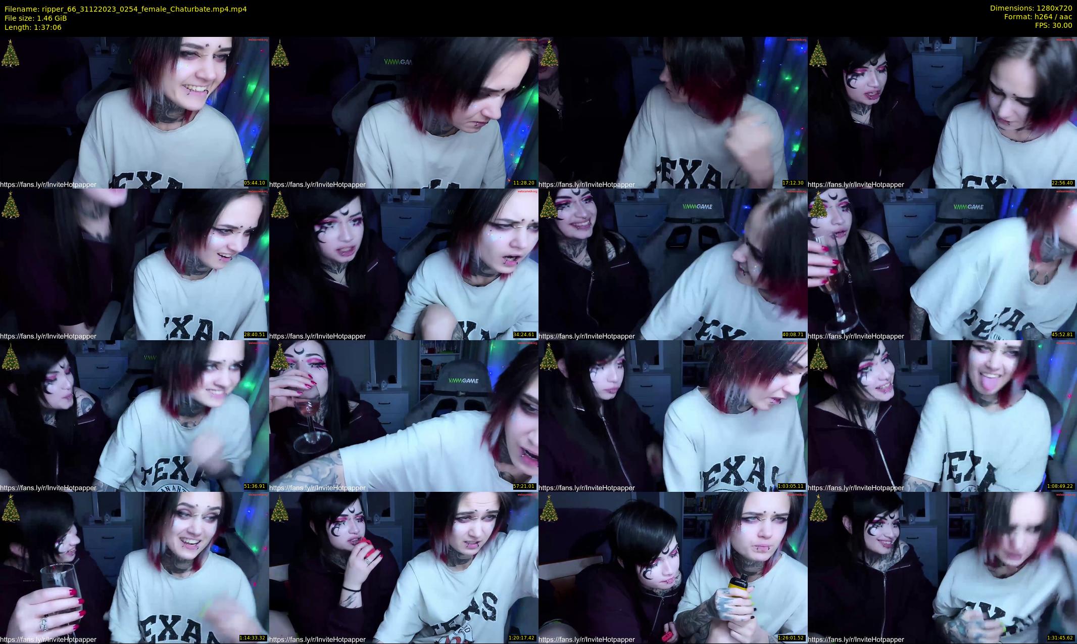ripper_66 — 98 minute Chaturbate female cam show recording, 720p, Dec 31, 2023
