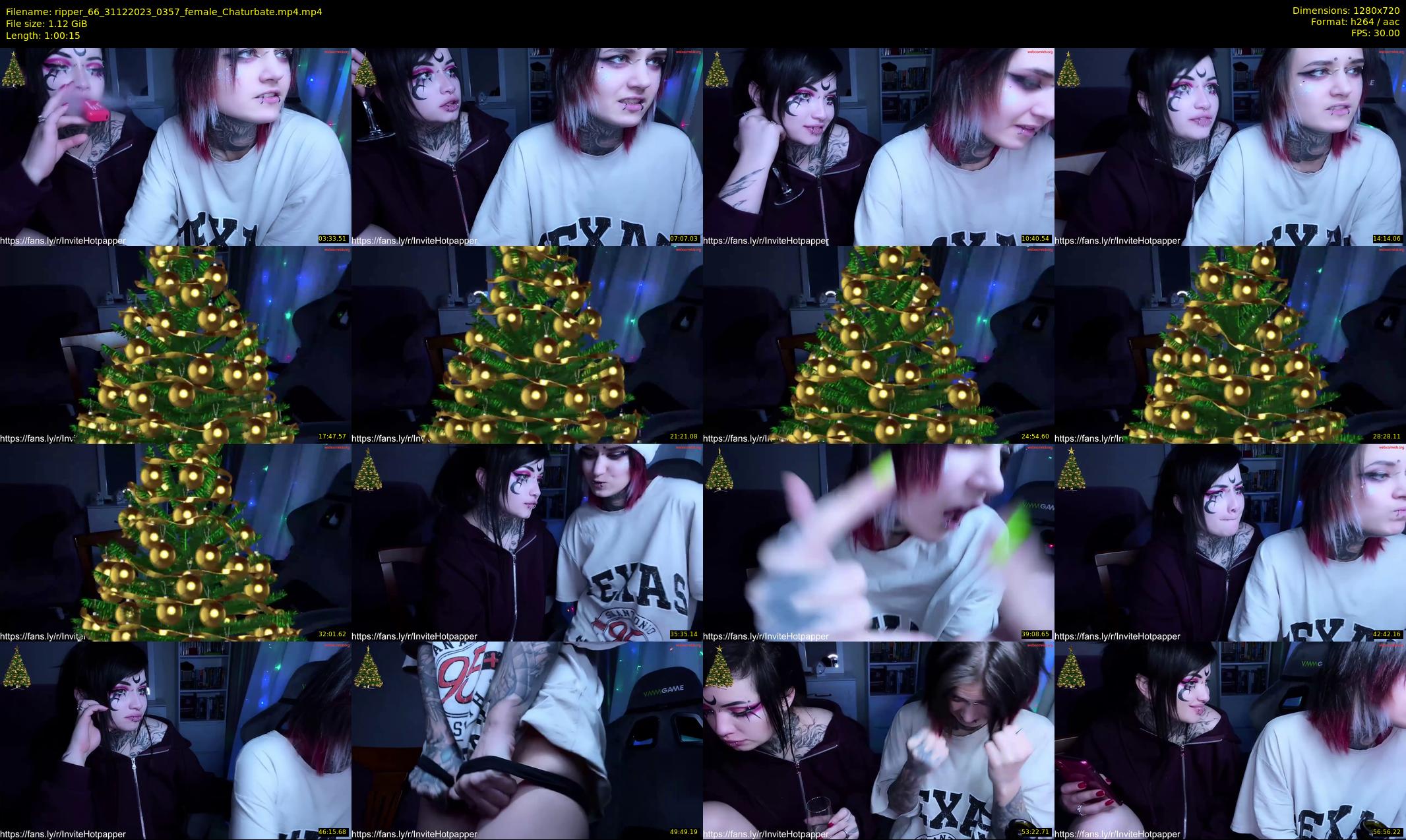 ripper_66 — 61 minute Chaturbate female cam show recording, 720p, Dec 31, 2023