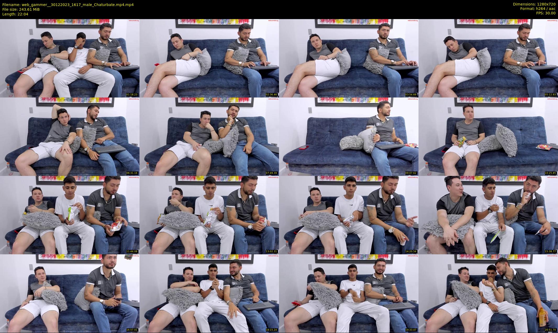 web_gammer_ — 23 minute Chaturbate male cam show recording, 720p, Dec 30, 2023