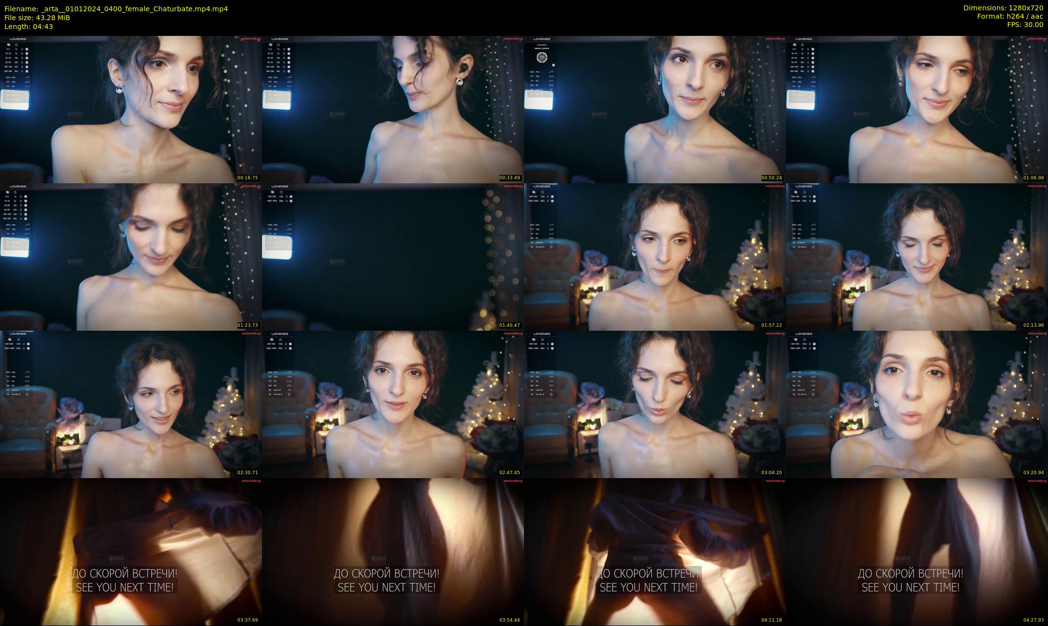 _arta_ — 5 minute Chaturbate female cam show recording, 720p, Jan 1, 2024