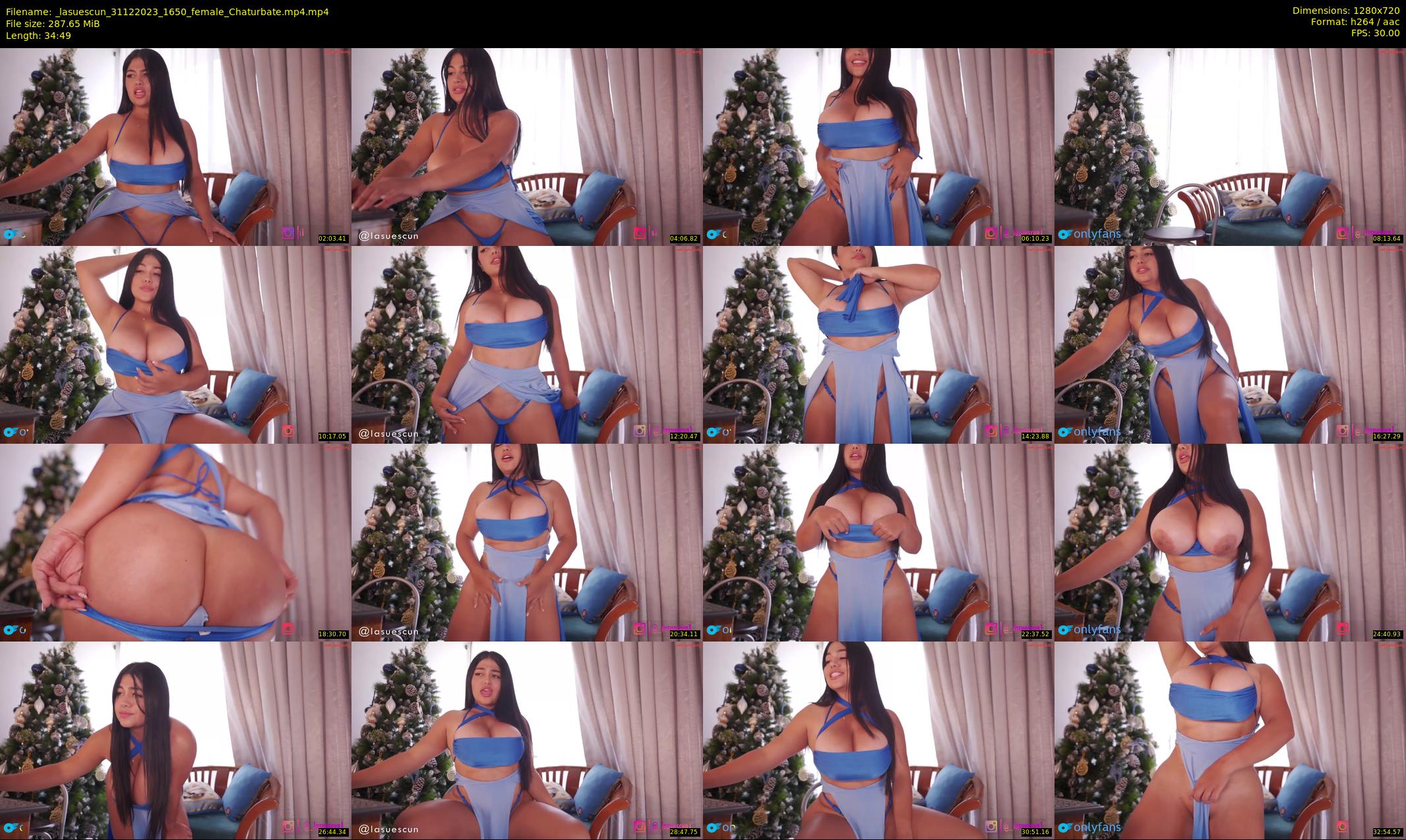 _lasuescun — 35 minute Chaturbate female cam show recording, 720p, Dec 31, 2023