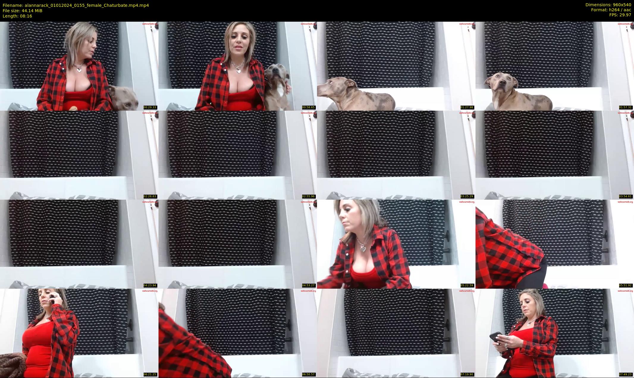 alannarack — 9 minute Chaturbate female cam show recording, 480p, Jan 1, 2024