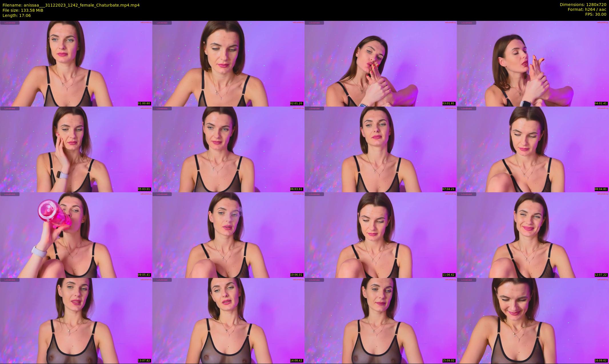 anissaa__ — 18 minute Chaturbate female cam show recording, 720p, Dec 31, 2023