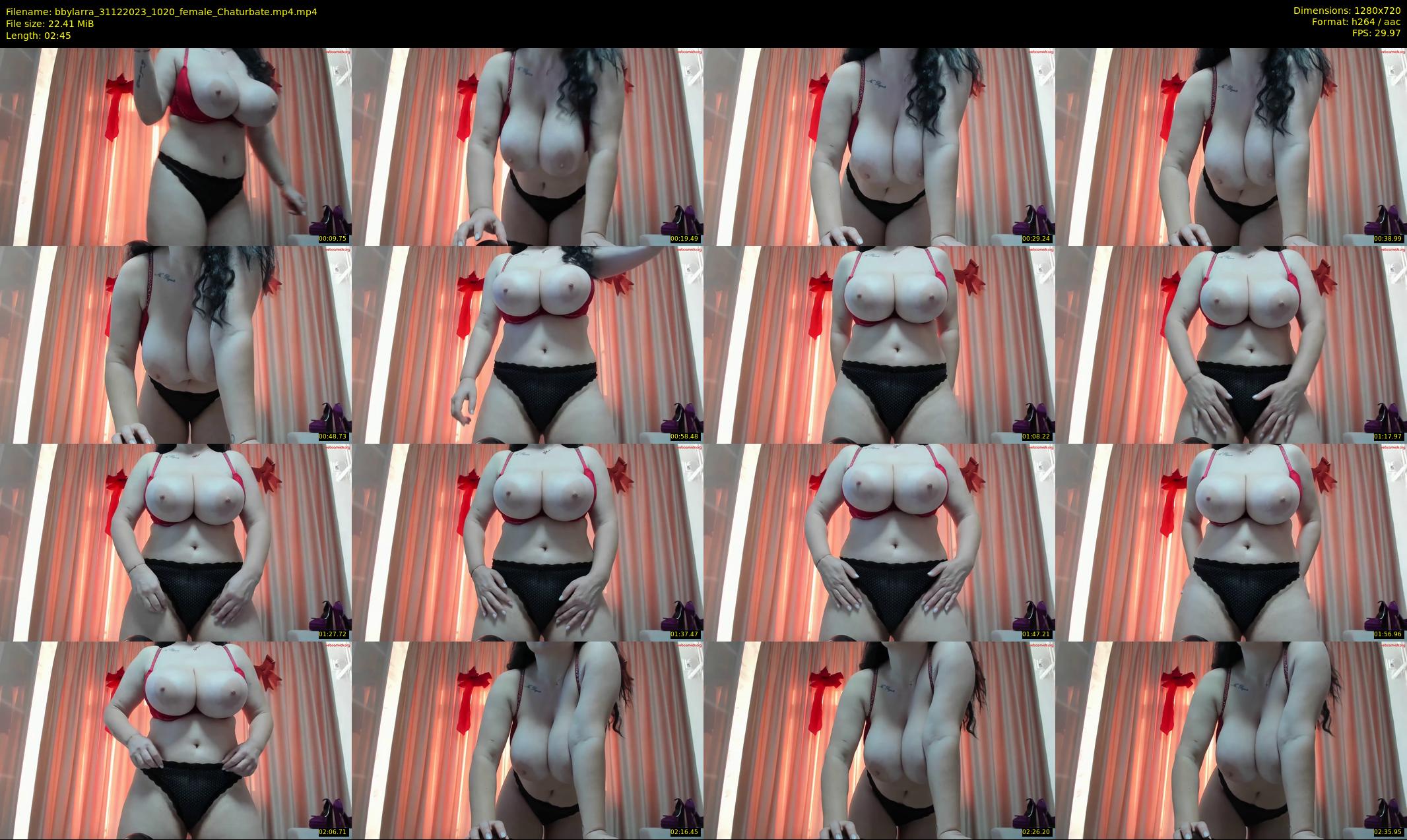 bbylarra — 3 minute Chaturbate couple cam show recording, 720p, Dec 31, 2023