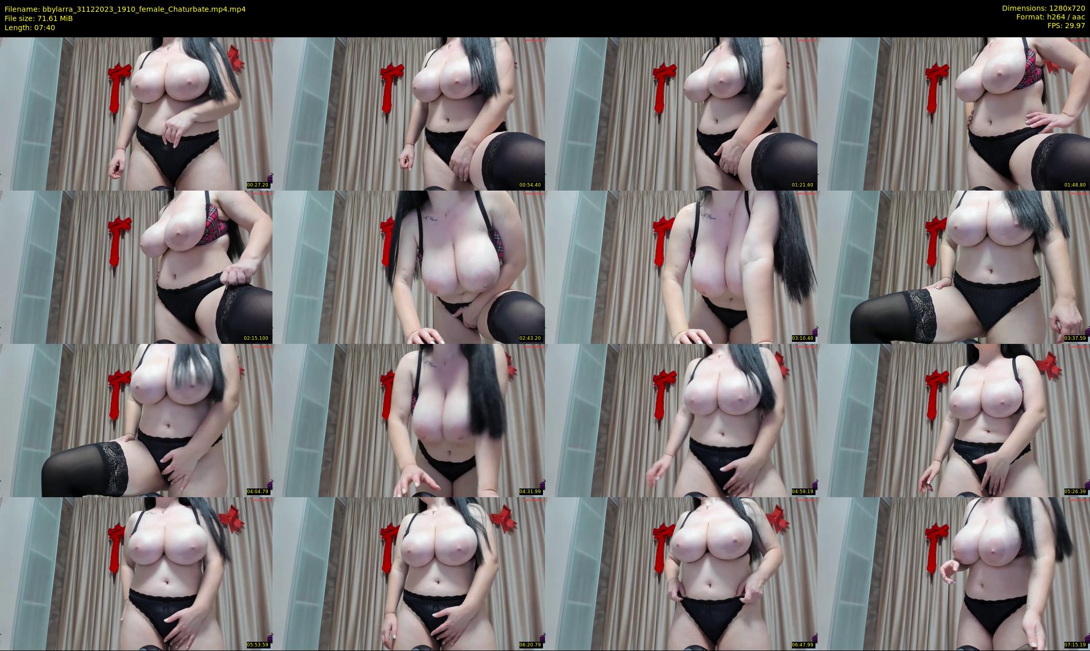 bbylarra — 8 minute Chaturbate couple cam show recording, 720p, Dec 31, 2023