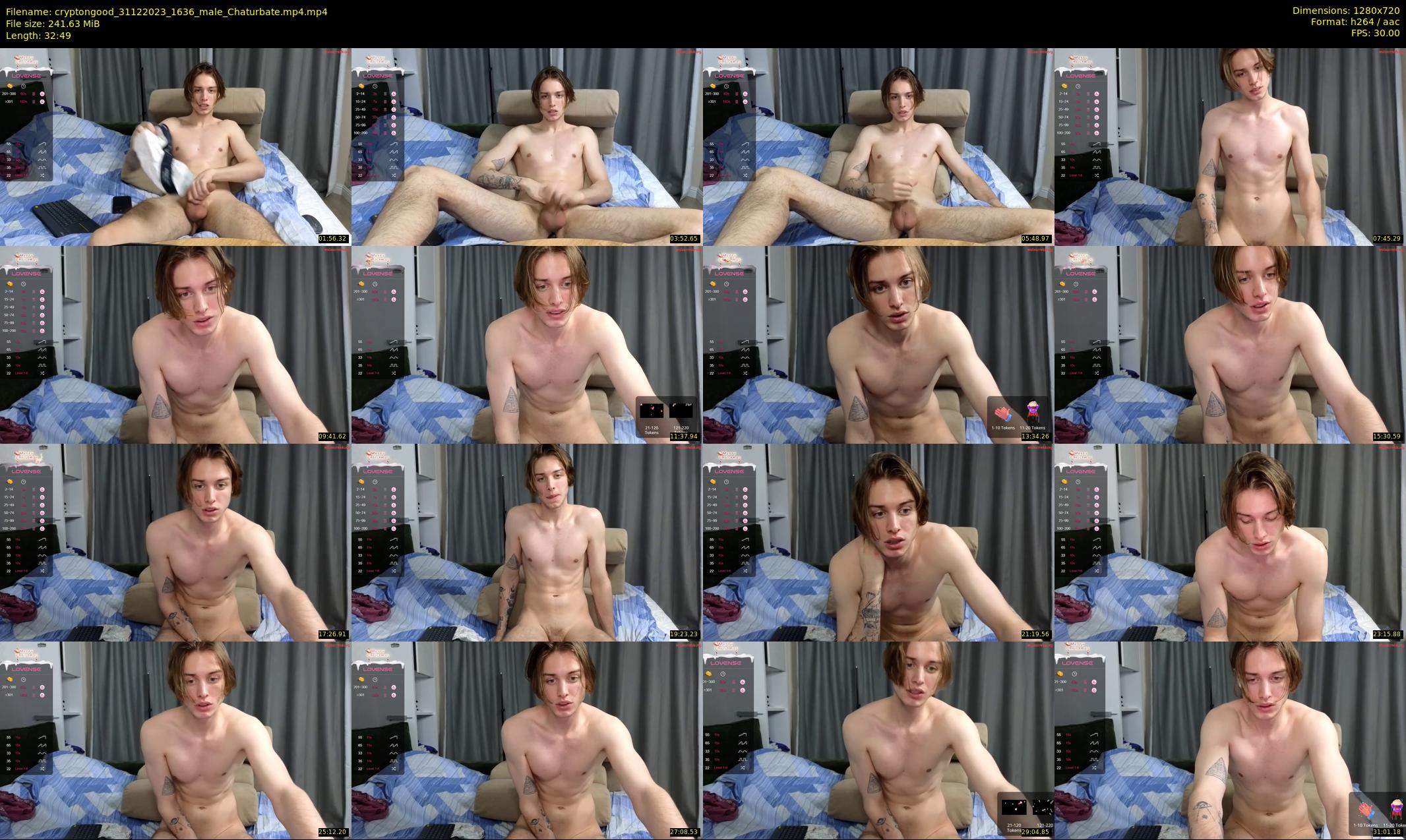 cryptongood — 33 minute Chaturbate male cam show recording, 720p, Dec 31, 2023