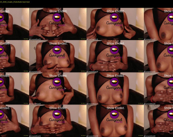curryandrice420 — 3 minute Chaturbate couple cam show recording, 720p, Dec 31, 2023