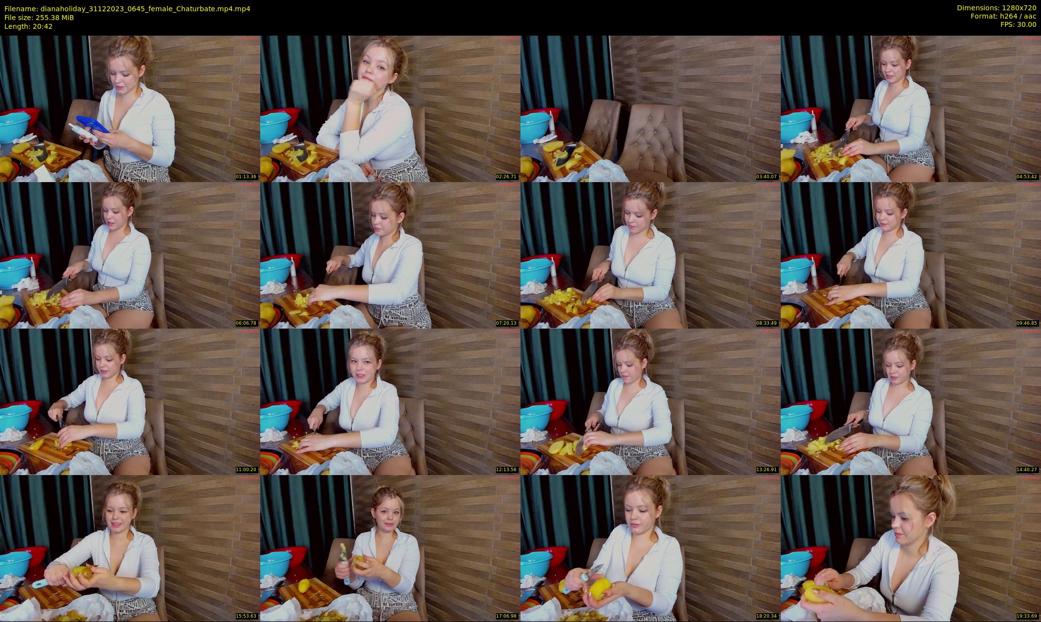 dianaholiday — 21 minute Chaturbate female cam show recording, 720p, Dec 31, 2023