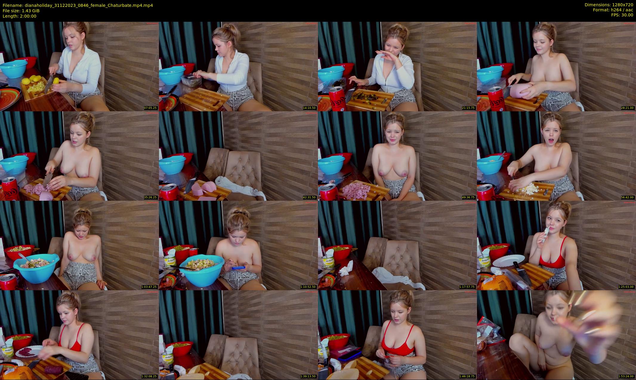 dianaholiday — 120 minute Chaturbate female cam show recording, 720p, Dec 31, 2023