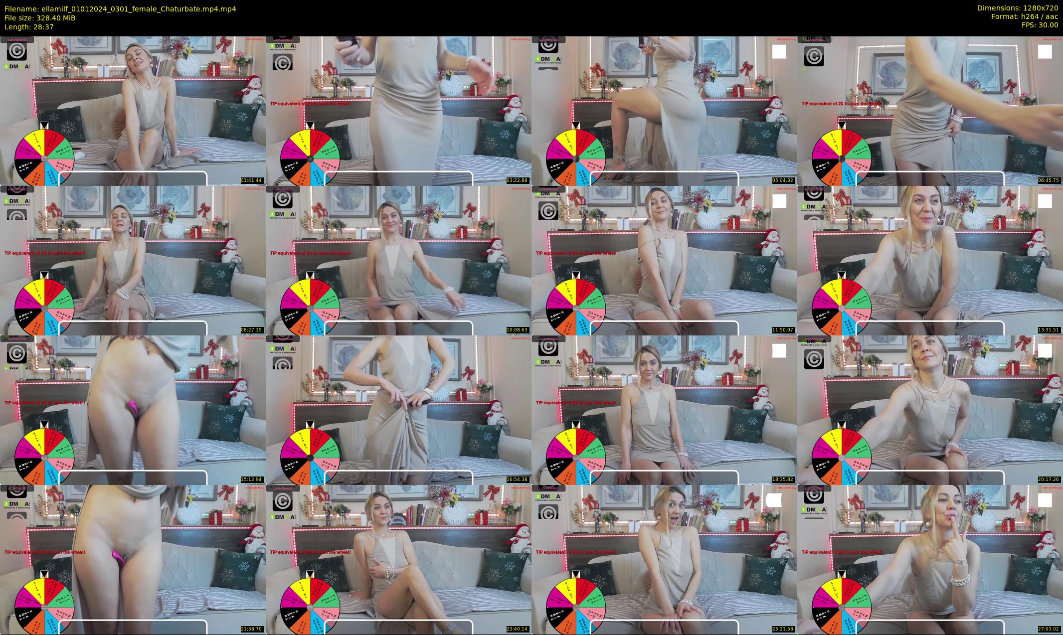 ellamilf — 29 minute Chaturbate female cam show recording, 720p, Jan 1, 2024