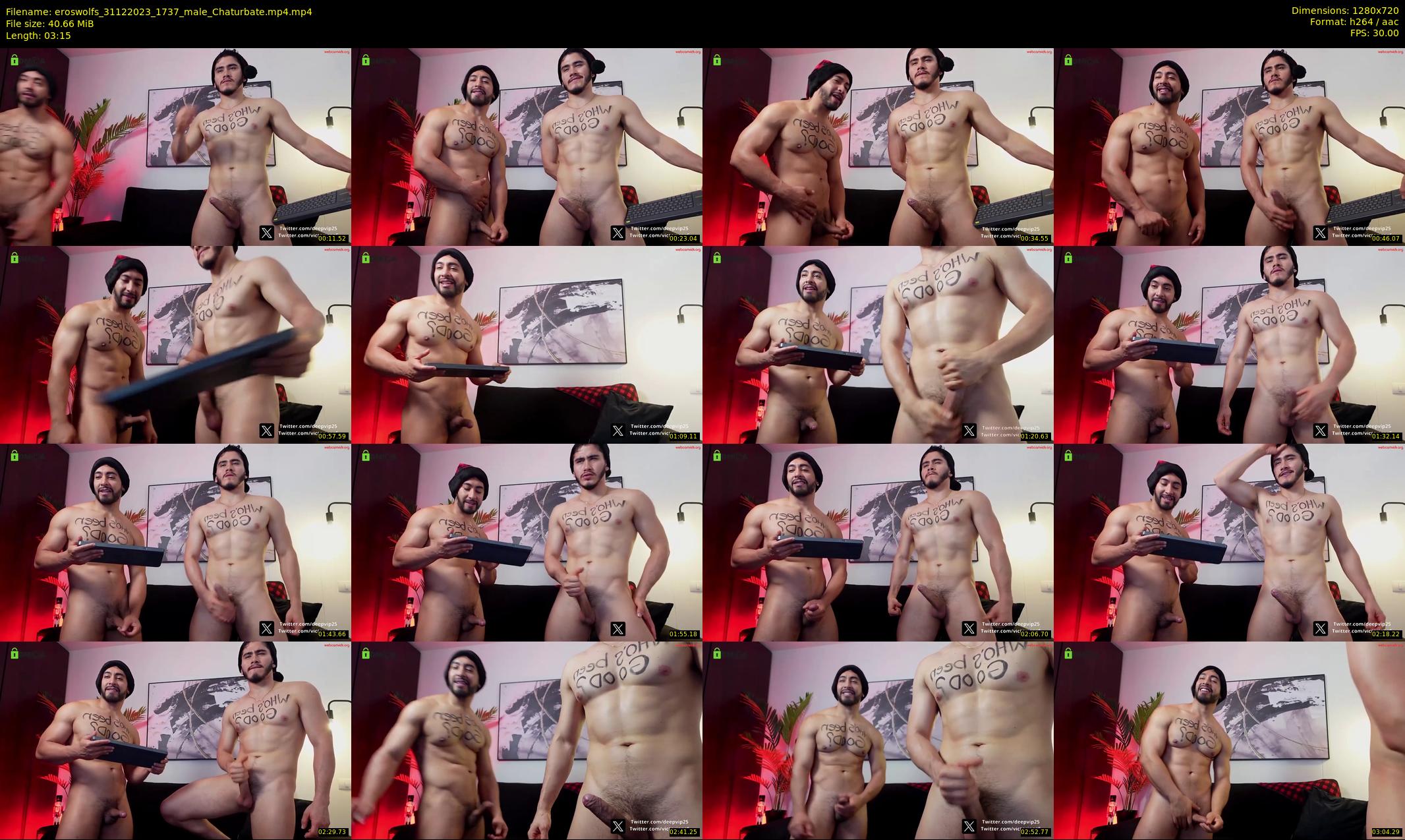 eroswolfs — 4 minute Chaturbate male cam show recording, 720p, Dec 31, 2023