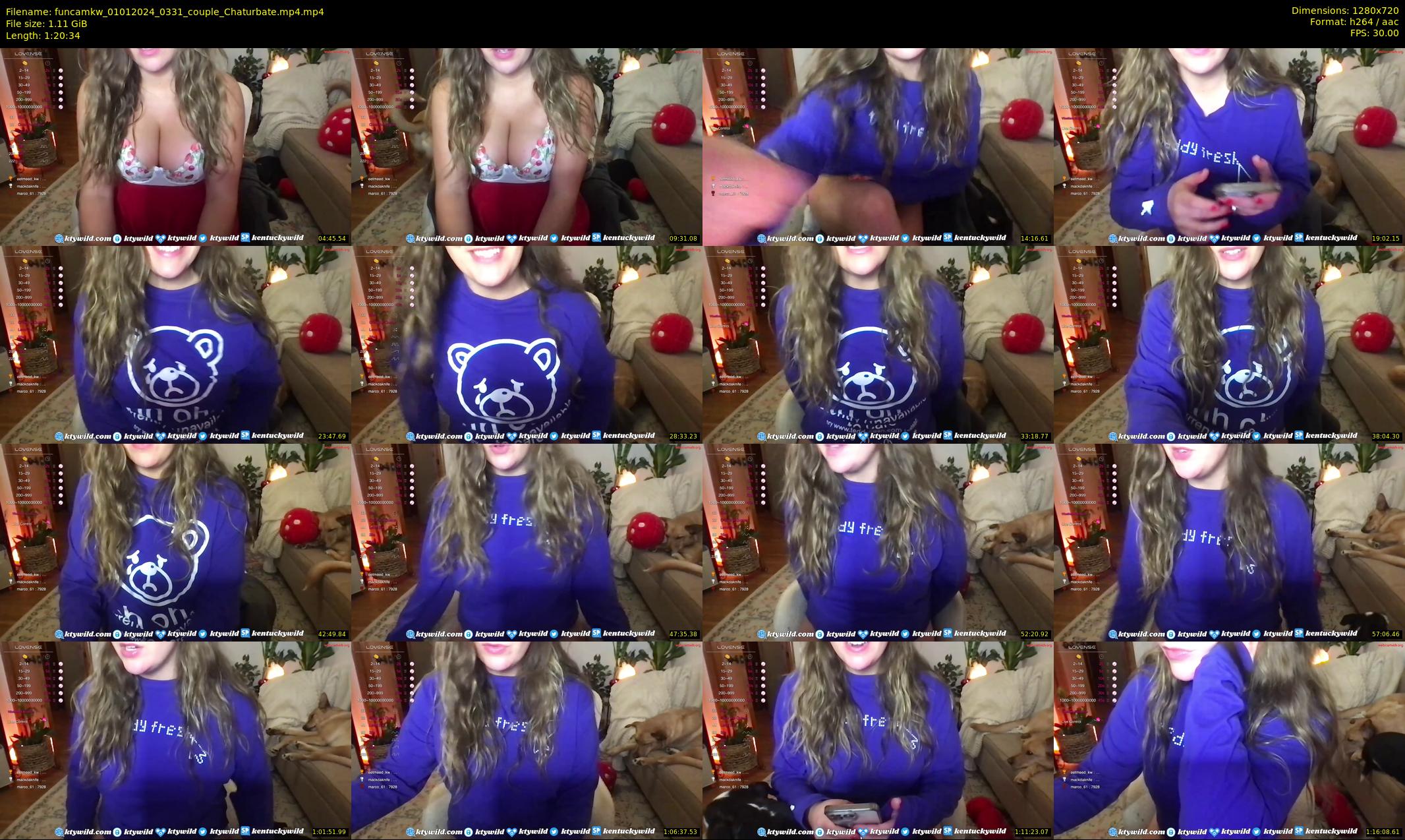 funcamkw — 81 minute Chaturbate female cam show recording, 720p, Jan 1, 2024