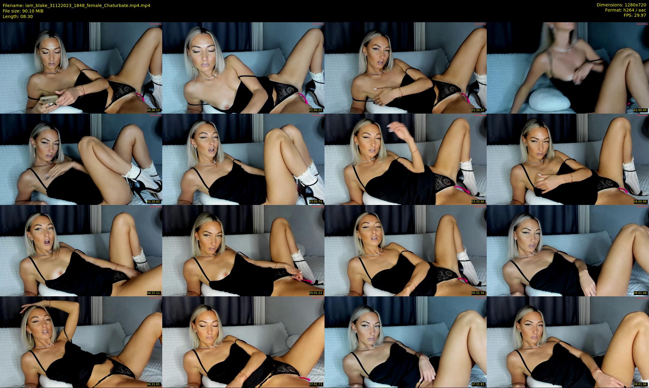 iam_blake — 9 minute Chaturbate female cam show recording, 720p, Dec 31, 2023