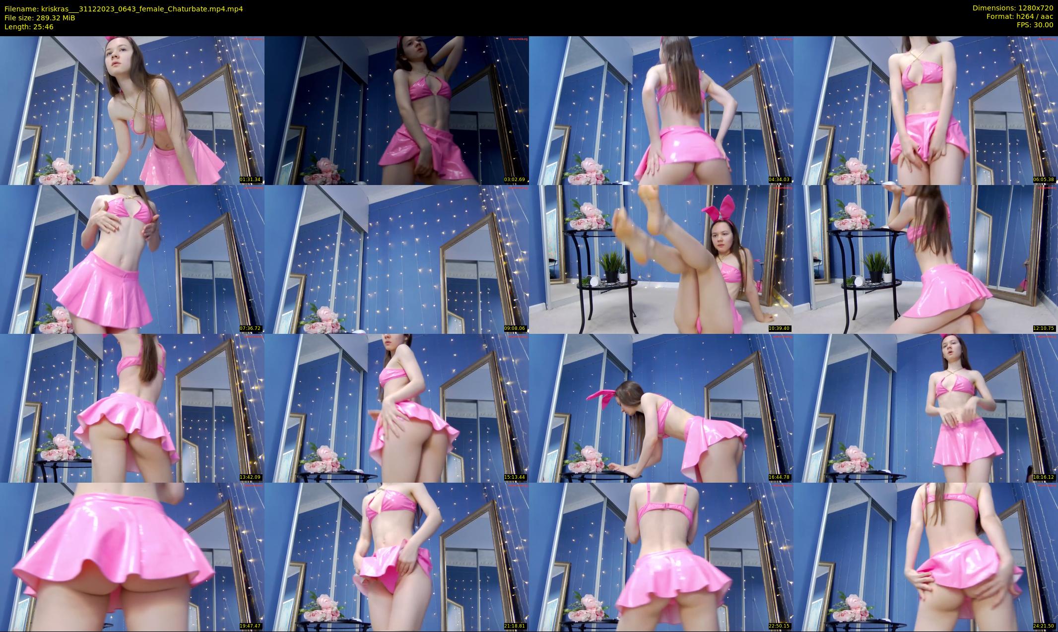 kriskras__ — 26 minute Chaturbate female cam show recording, 720p, Dec 31, 2023