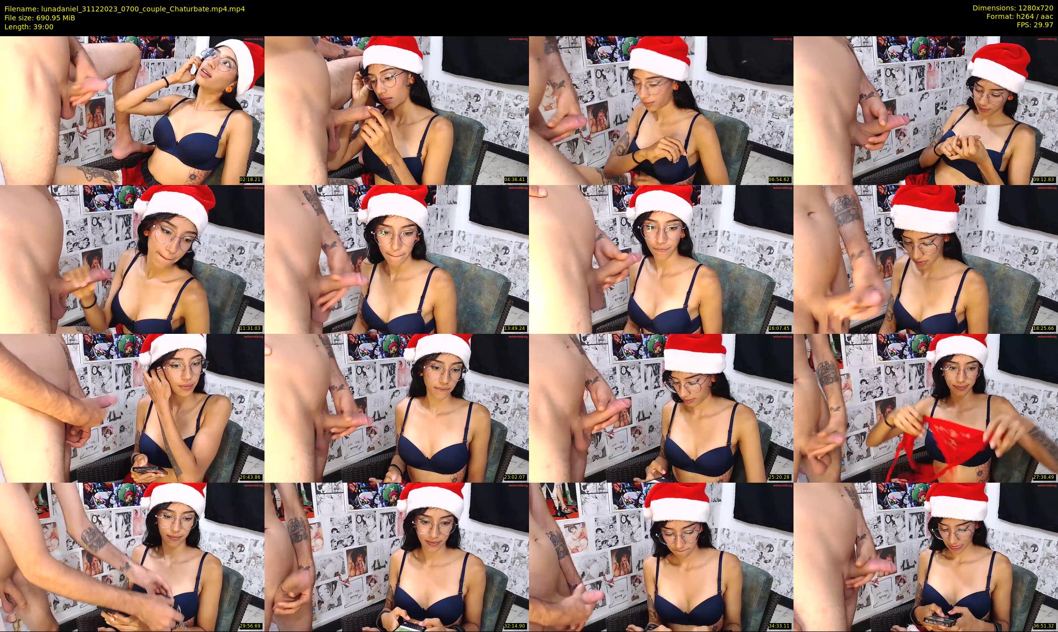 lunadaniel — 39 minute Chaturbate couple cam show recording, 720p, Dec 31, 2023